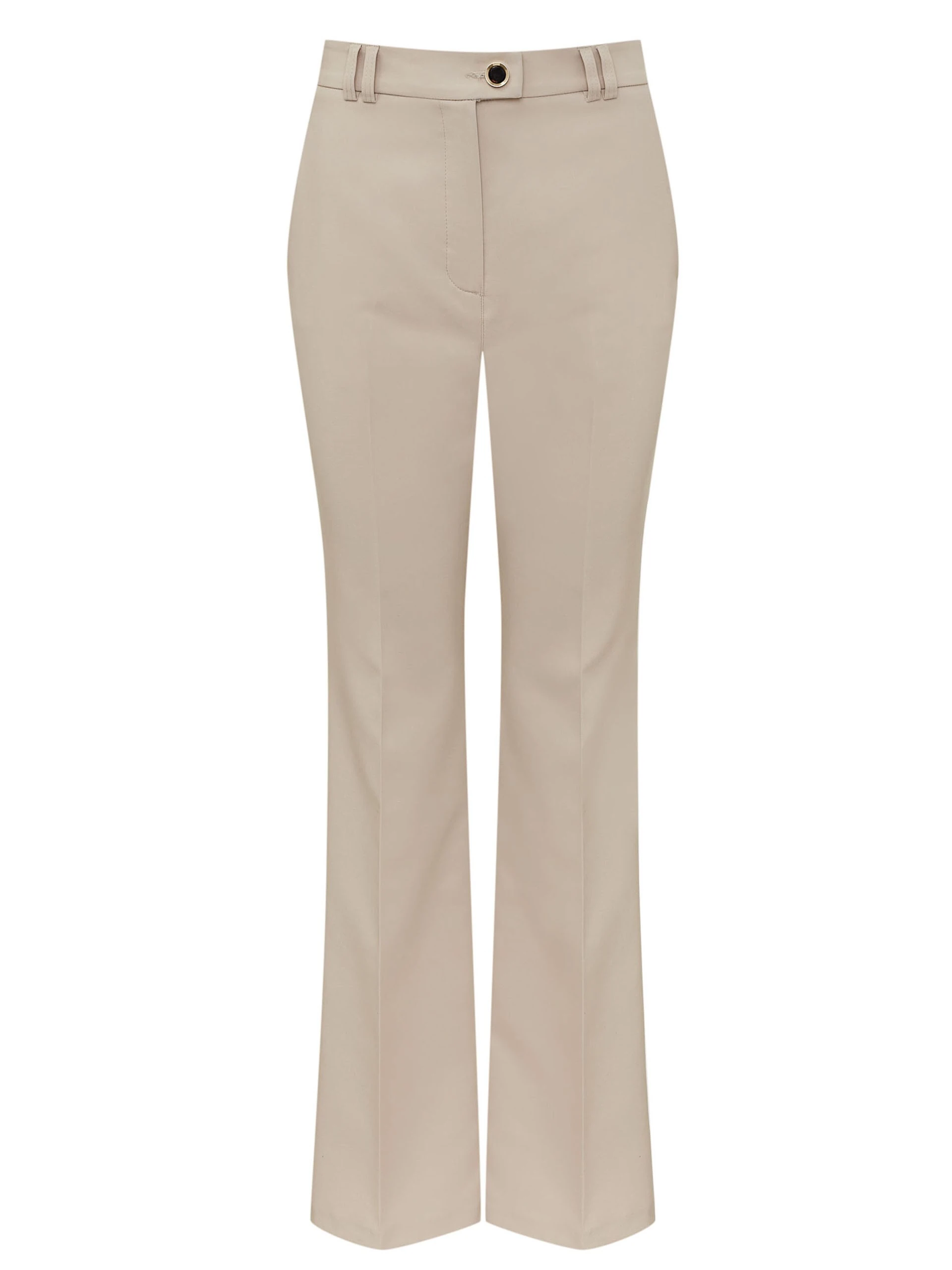BEIGE PANTS WITH WIDE LEG