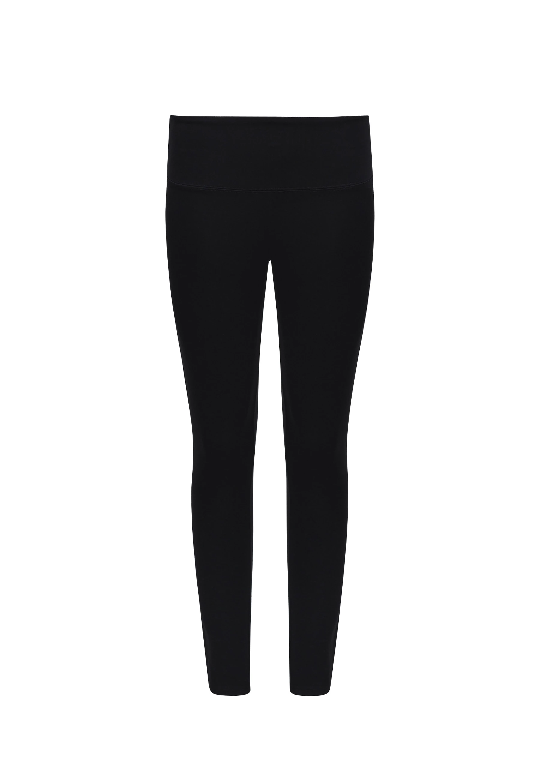 Black high-waisted leggings