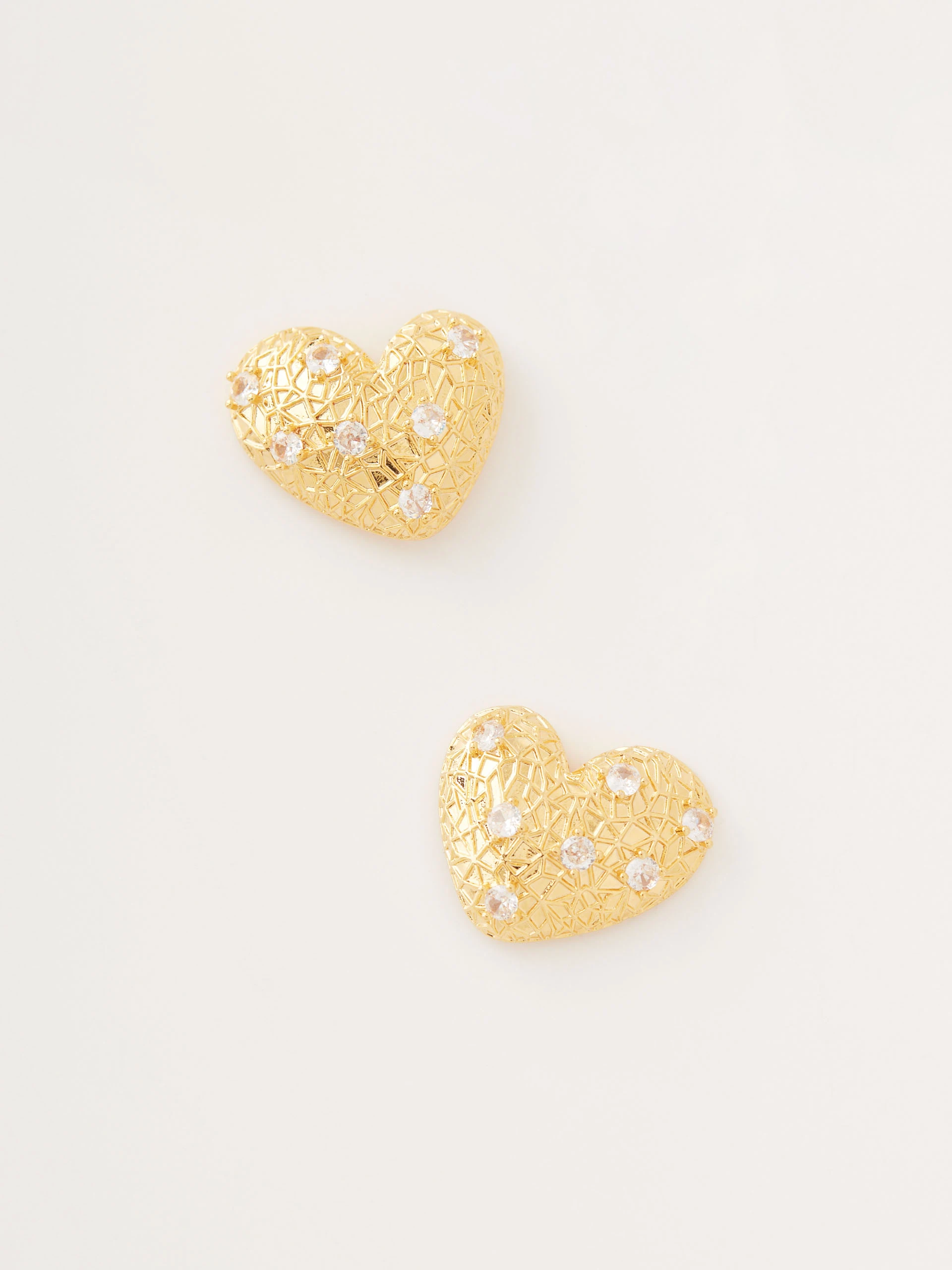 Heart-shaped earrings - Taranko