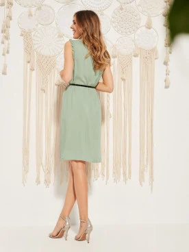 STRAIGHT CUT DRESS