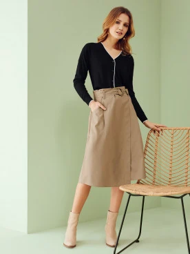 WRAP SKIRT