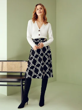 CARDIGAN WITH BIG BUTTONS
