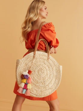 ORANGE COTTON DRESS