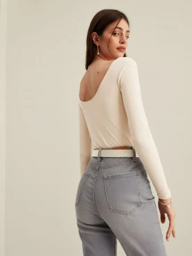 GREY JEANS PANTS