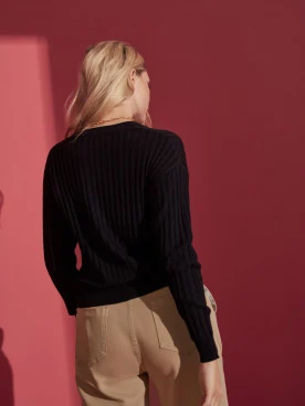 BROWN HIGH-WAISTED PANTS