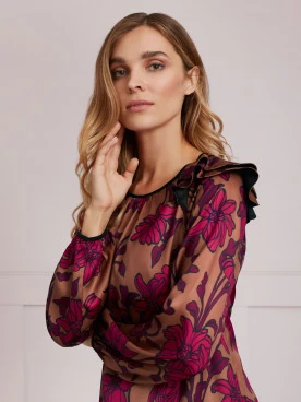 FLORAL PATTERN DRESS