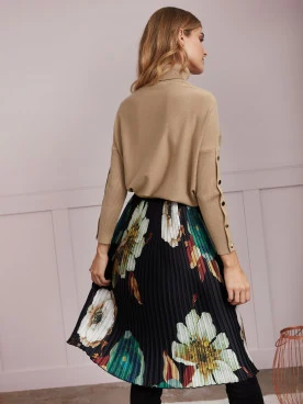 PLEATED SKIRT