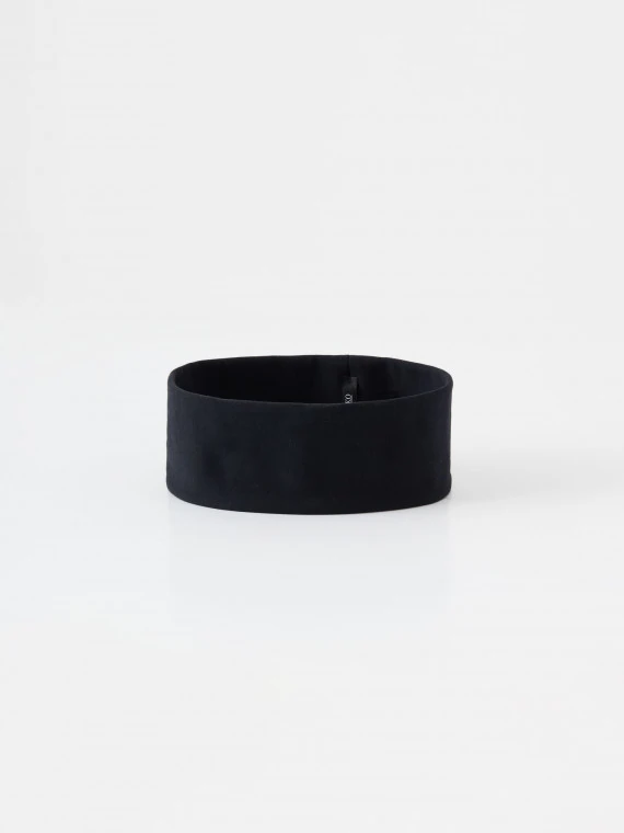 Cotton black hairband