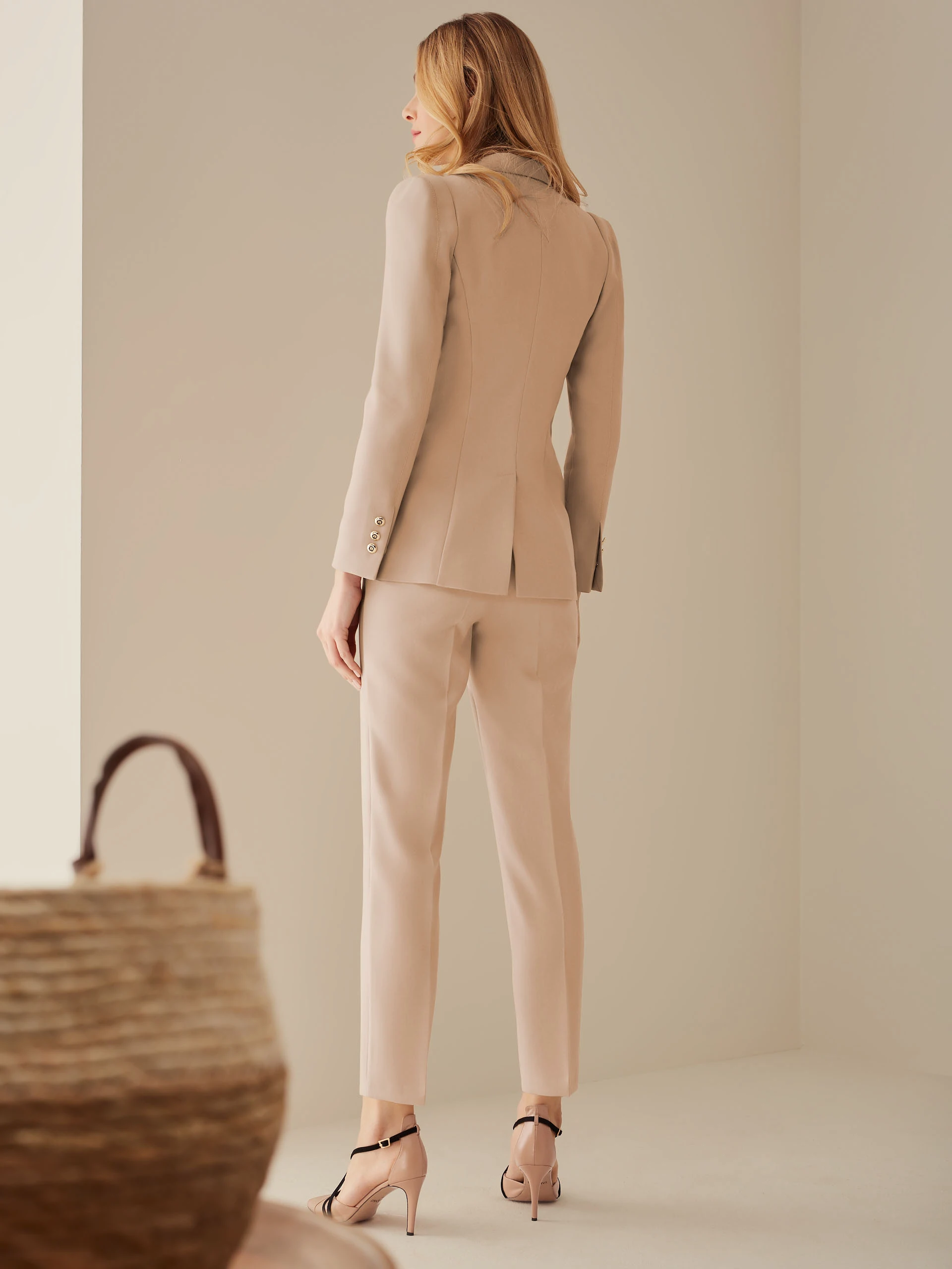 BEIGE ELEGANT PANTS