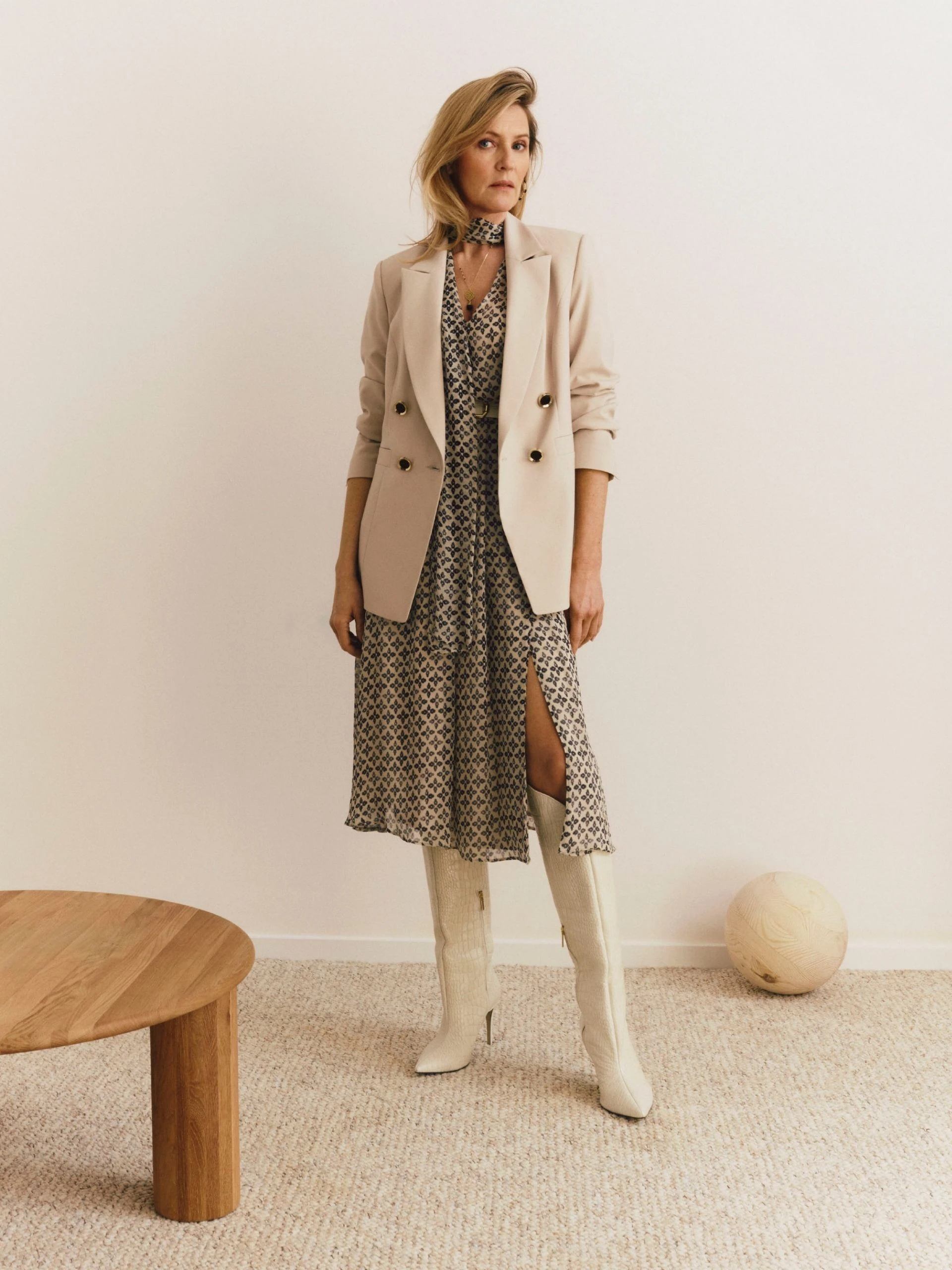 AIRY DRESS WITH SASH