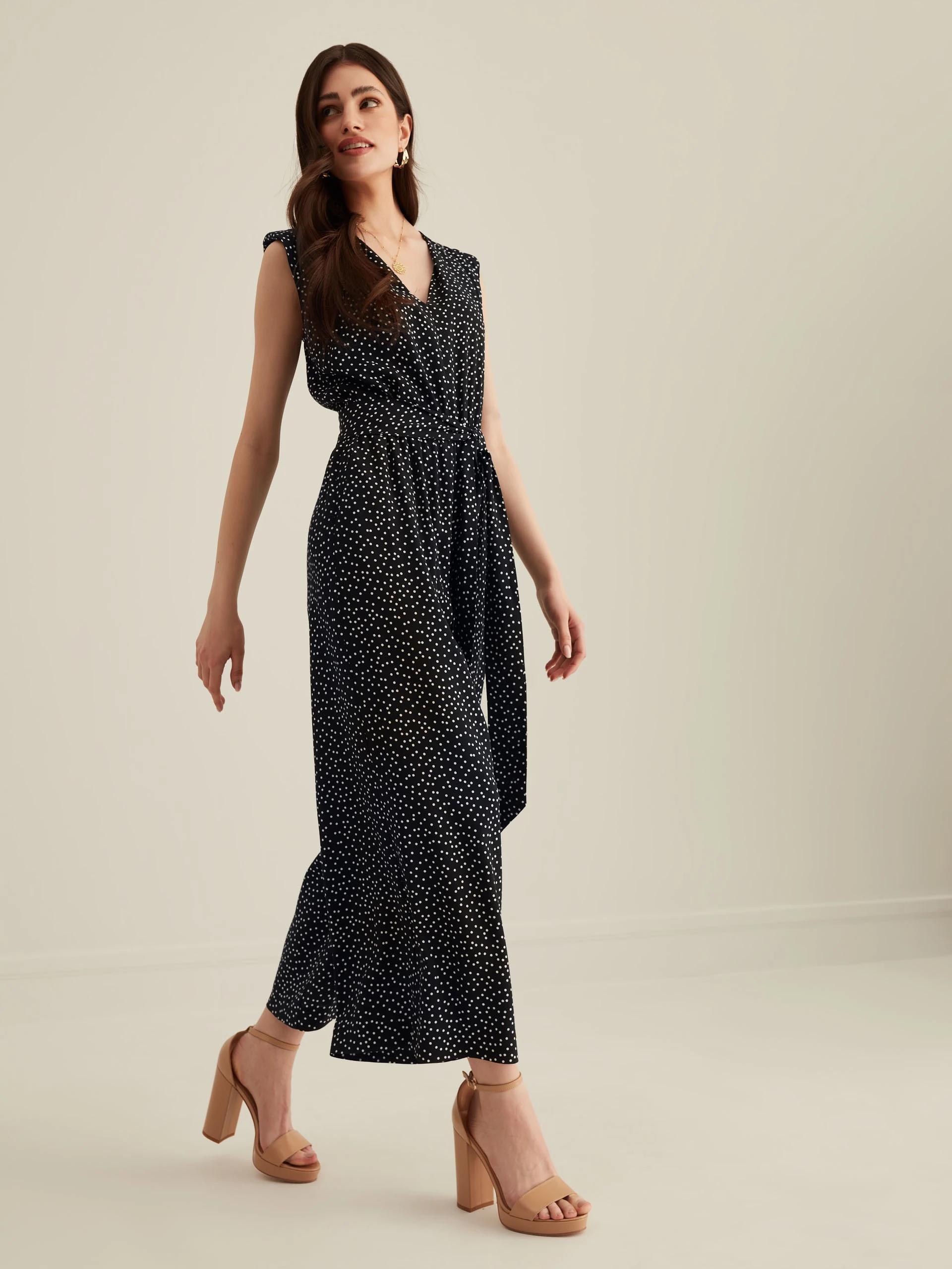 POLKA DOT JUMPSUIT