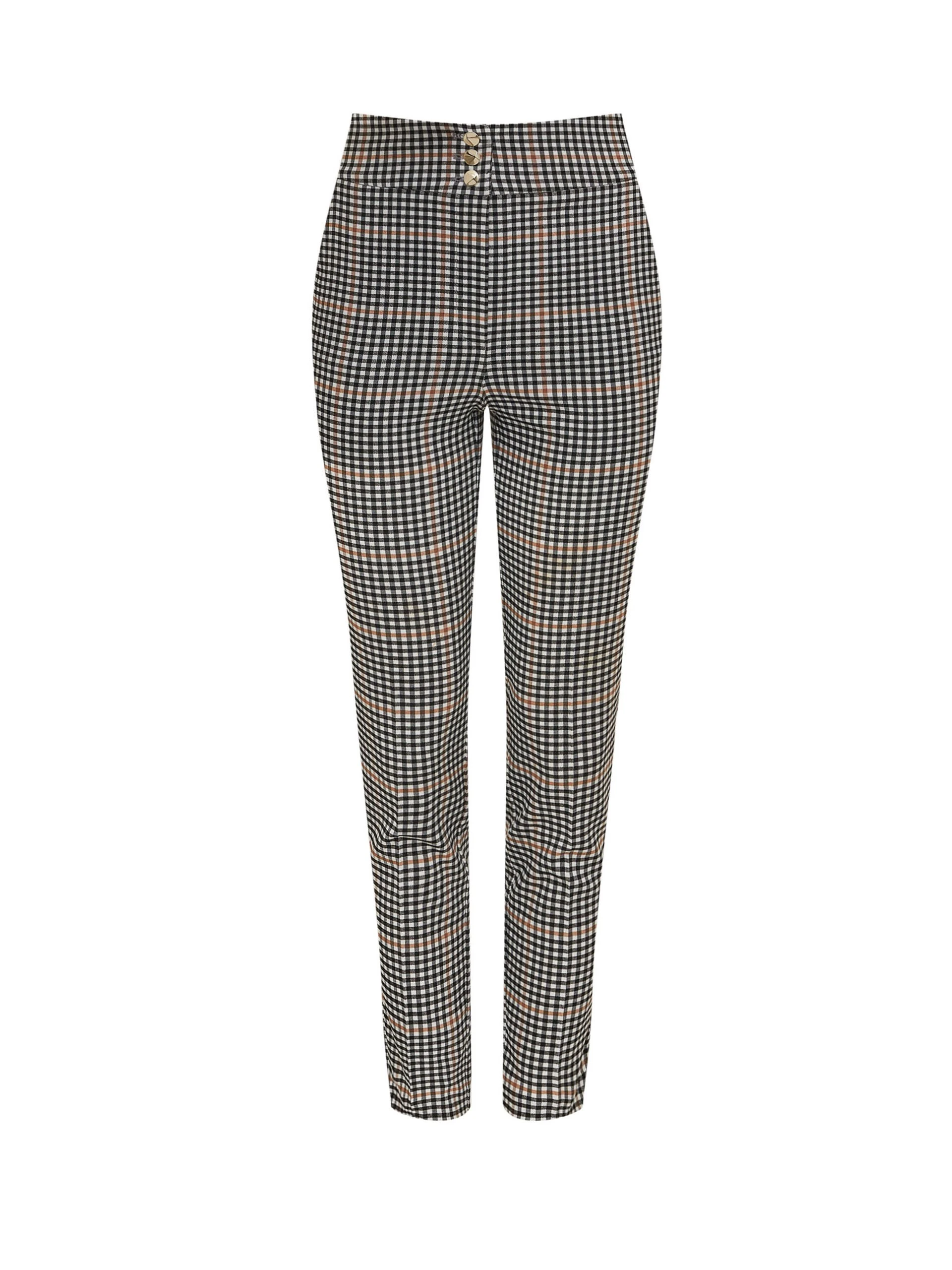 CHECKERED PANTS