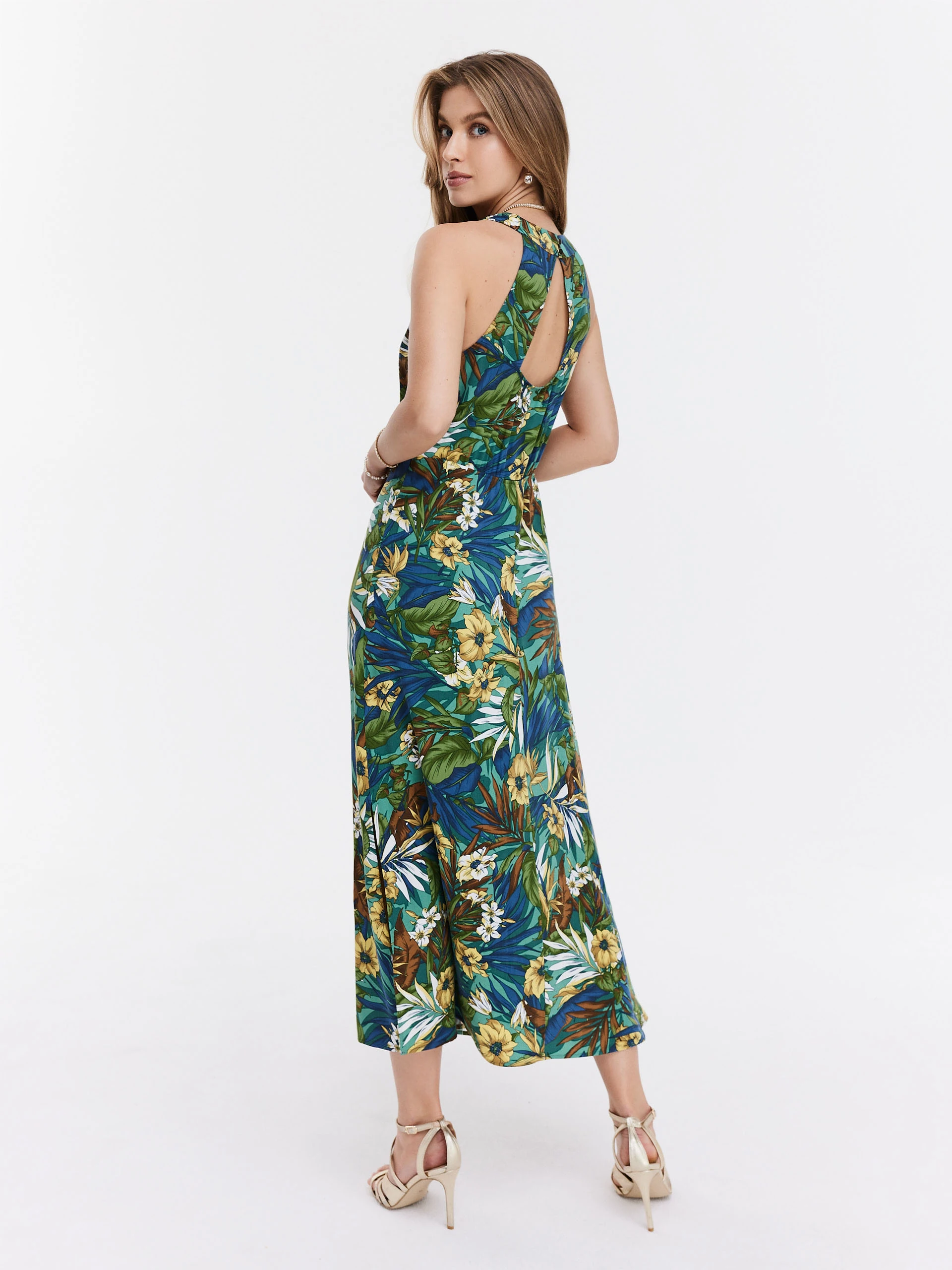 Floral maxi dress