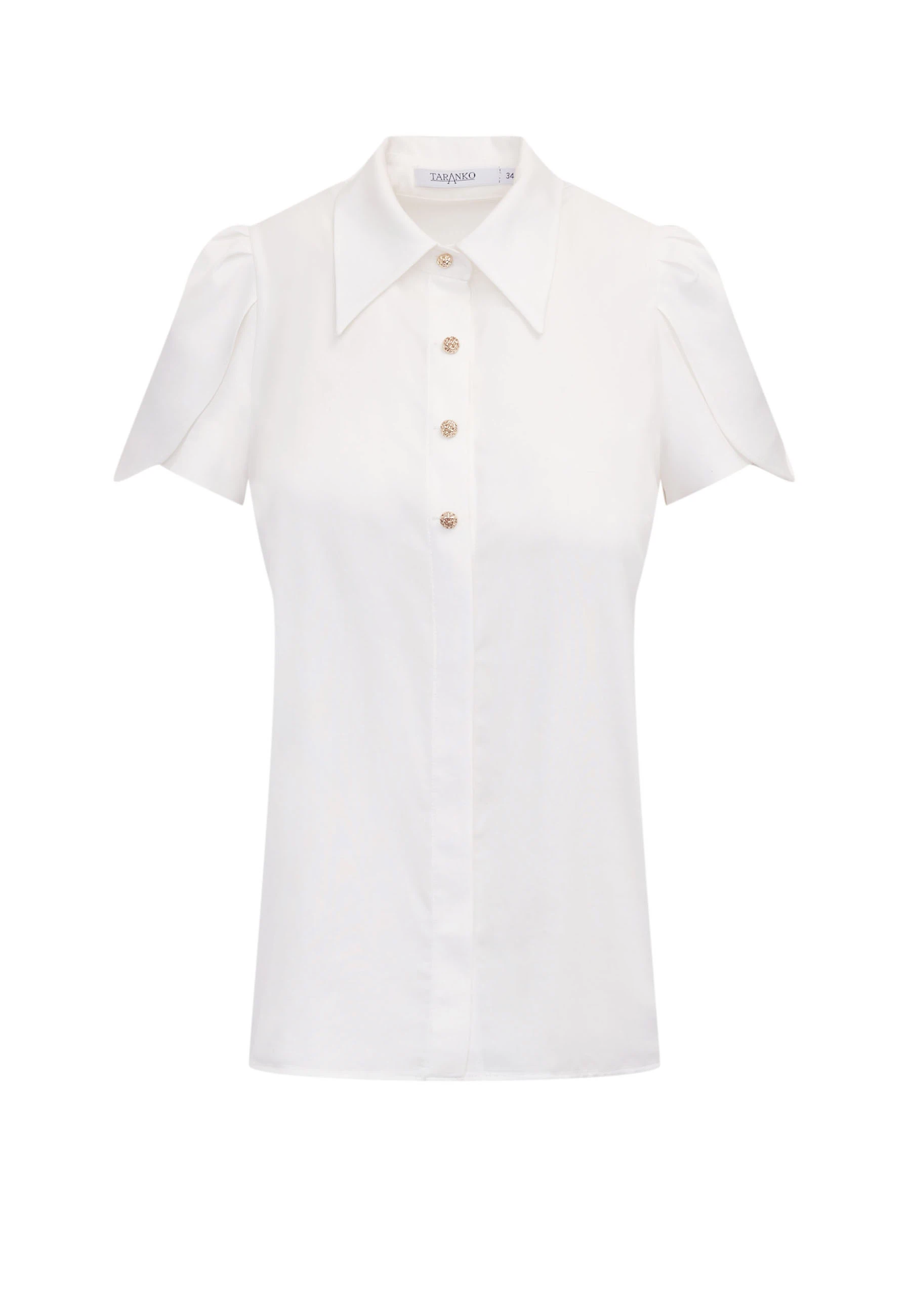 White blouse in airy fabric
