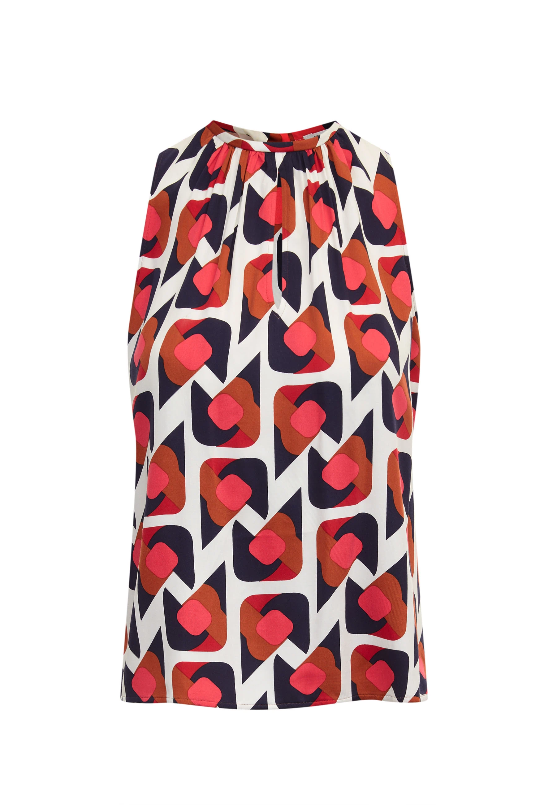 Bluzka w geometryczny print