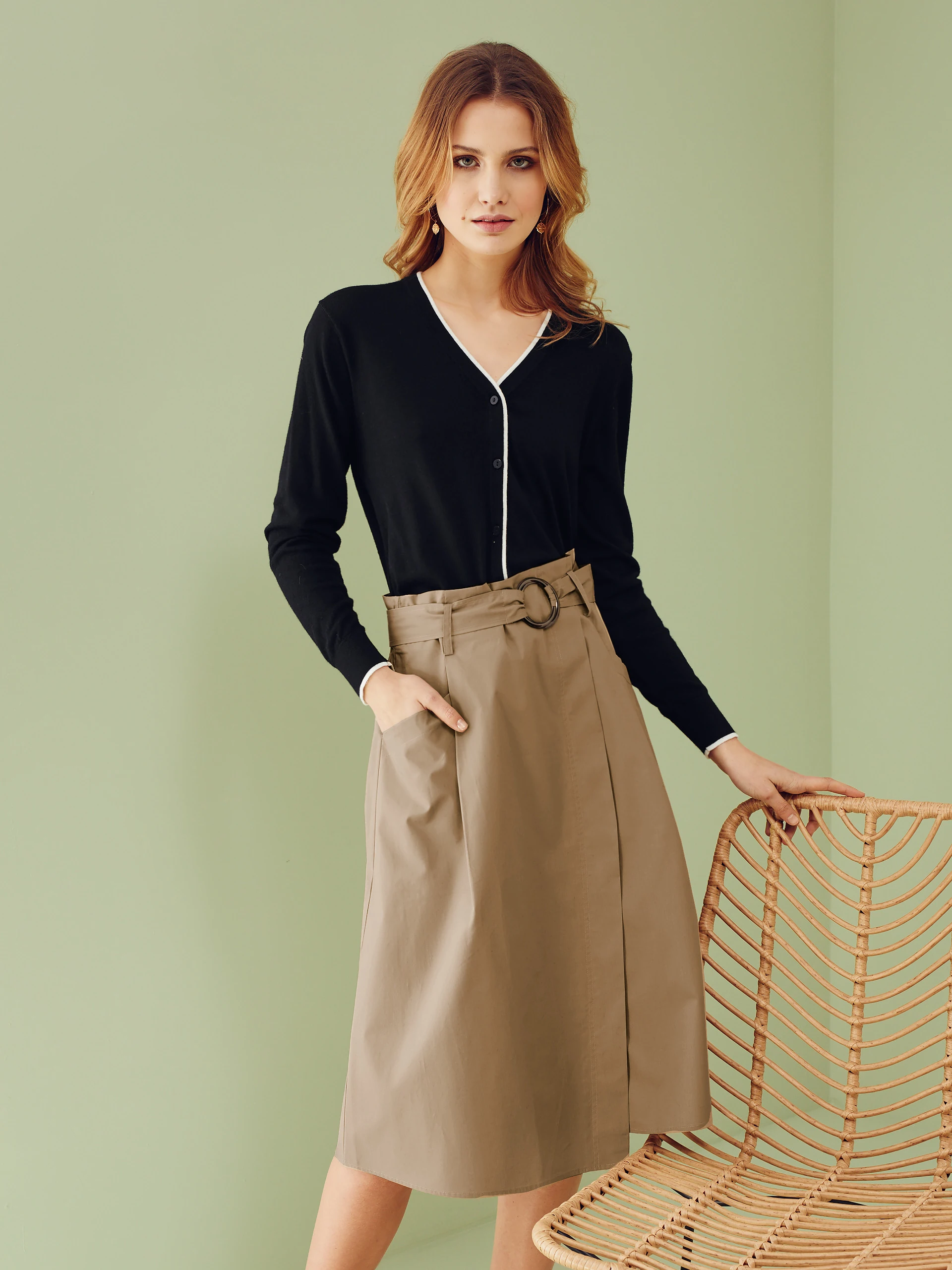 WRAP SKIRT