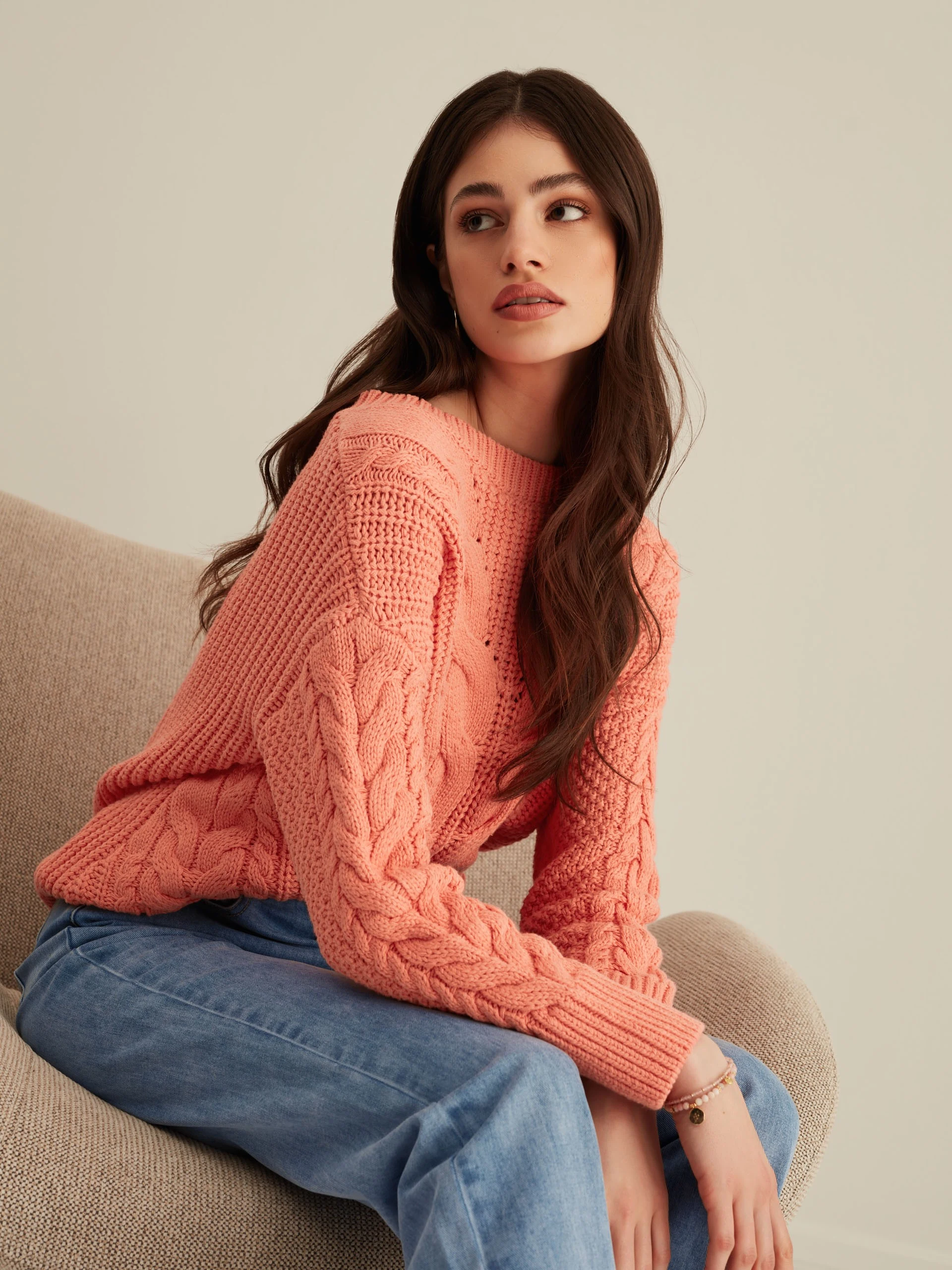 HIGH RISE FLARE JEANS