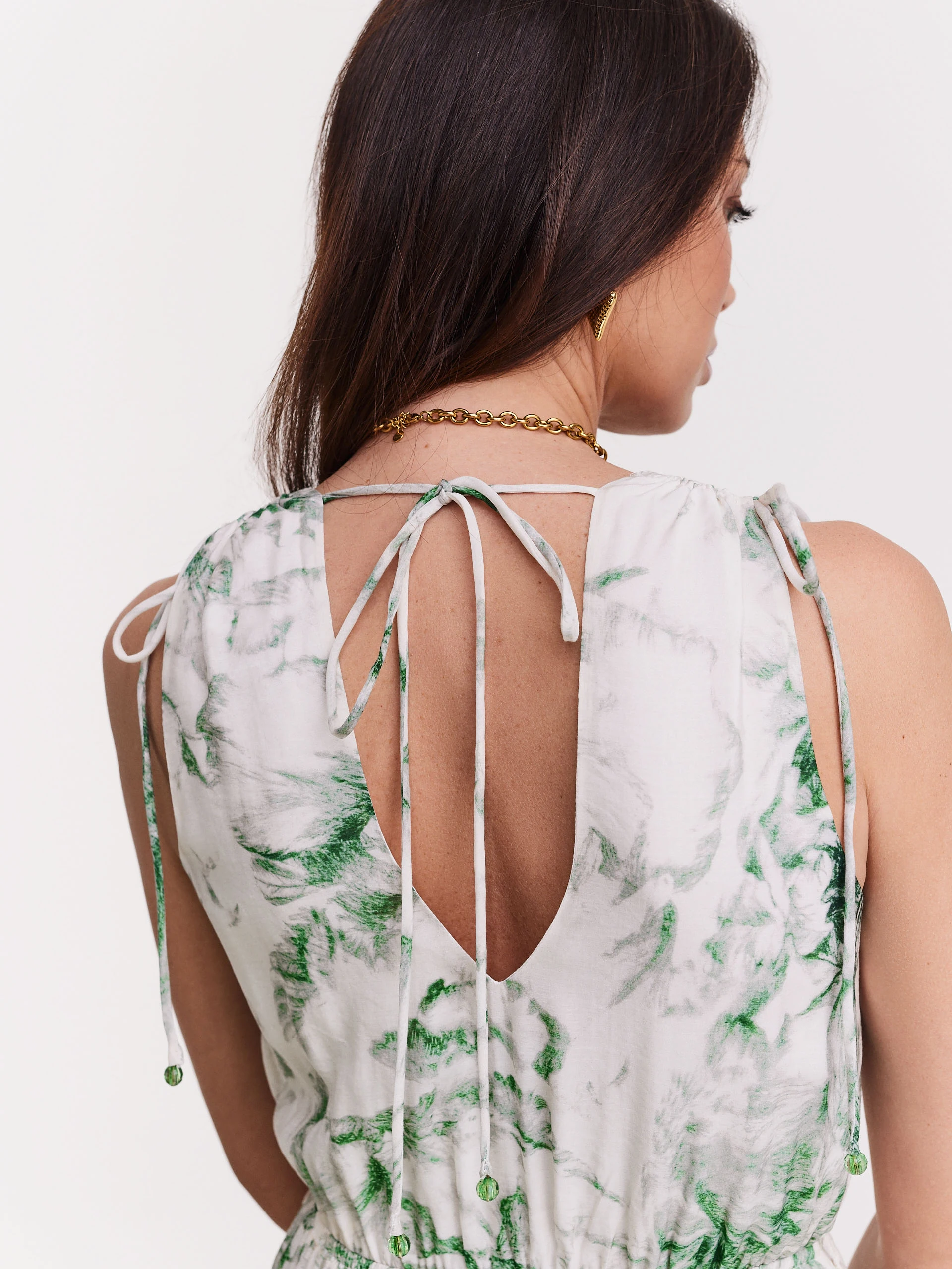 Sukienka maxi w kwiaty