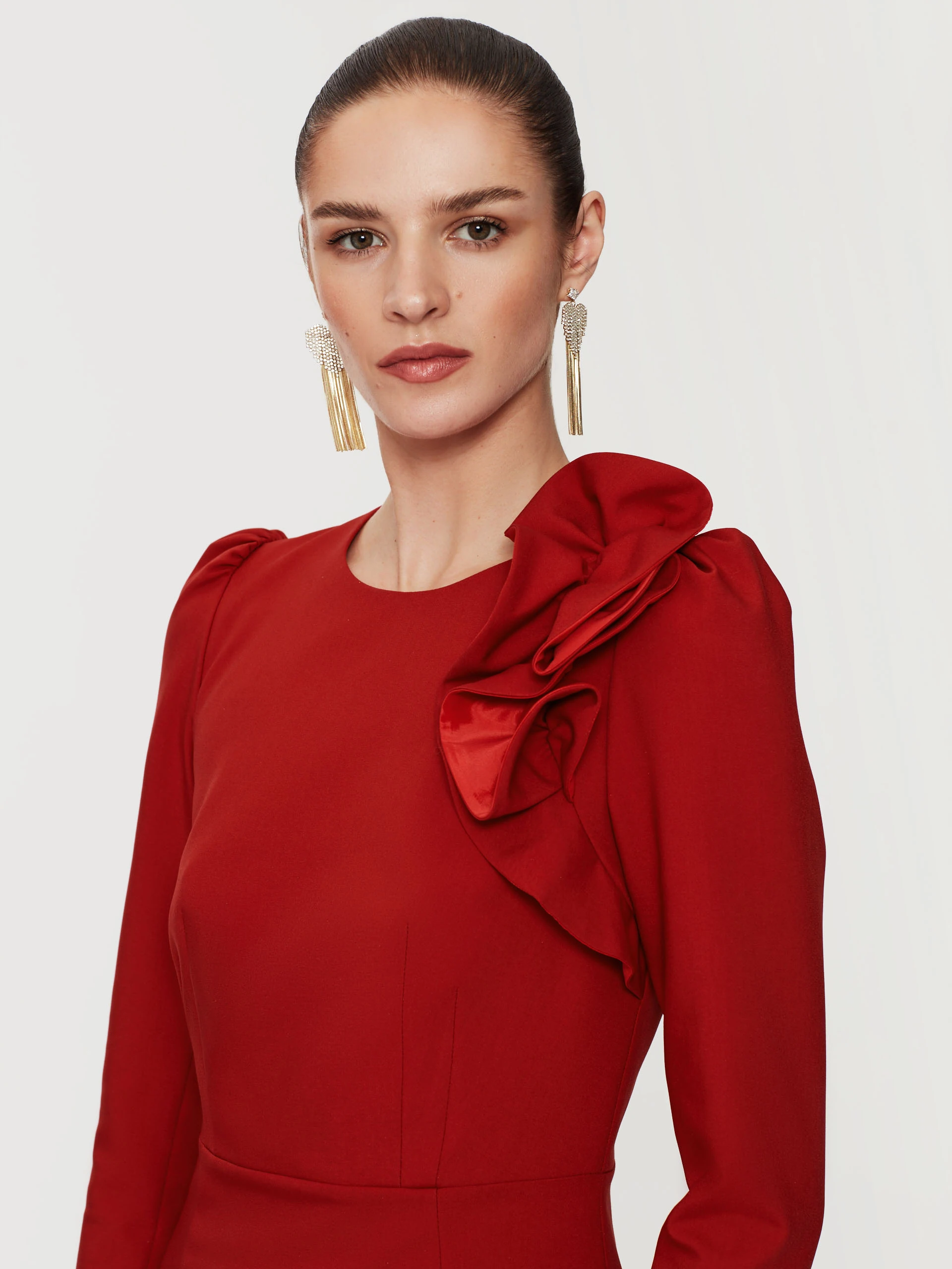 Czerwona sukienka mini