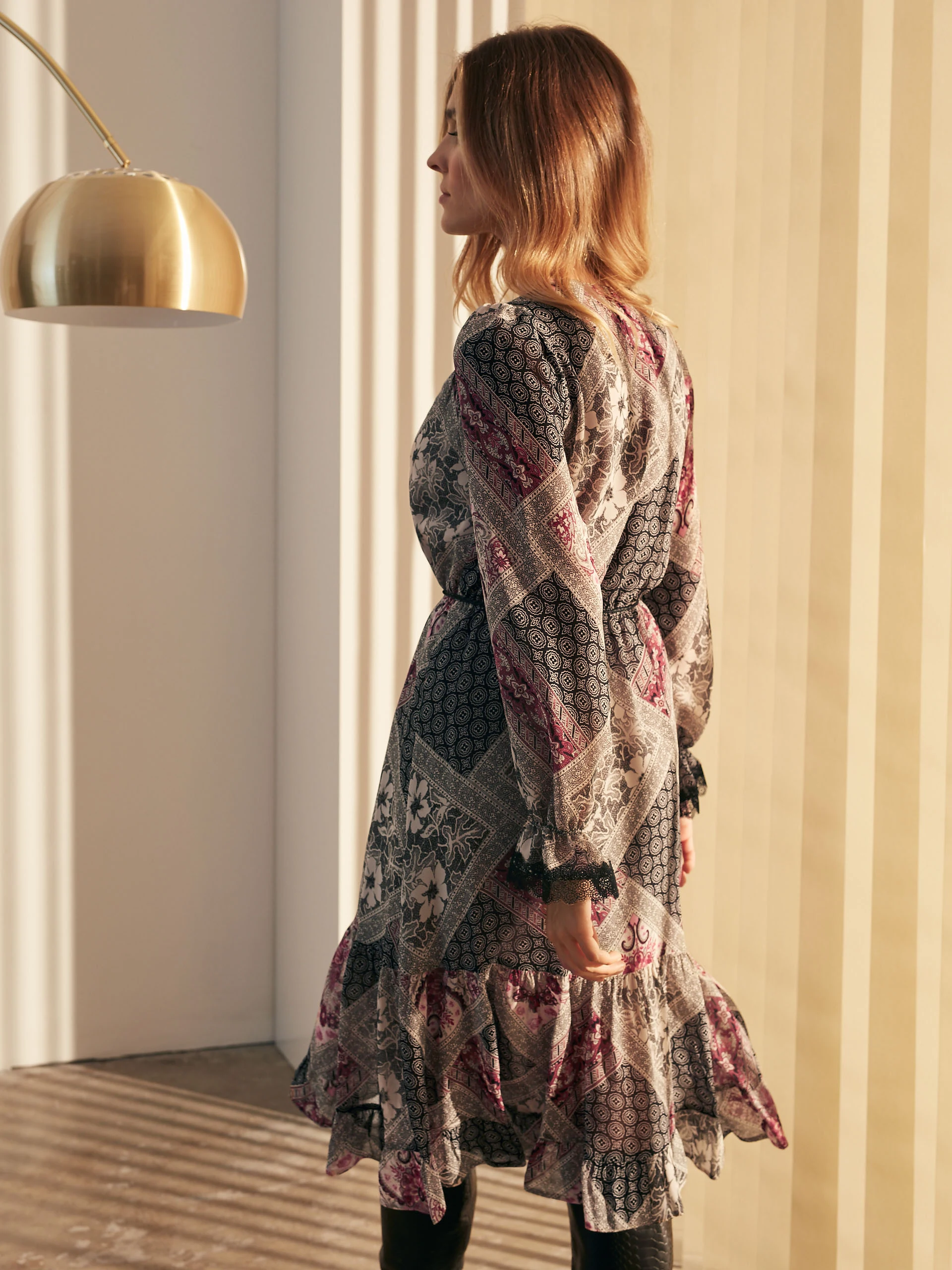 ETHEREAL MIDI DRESS