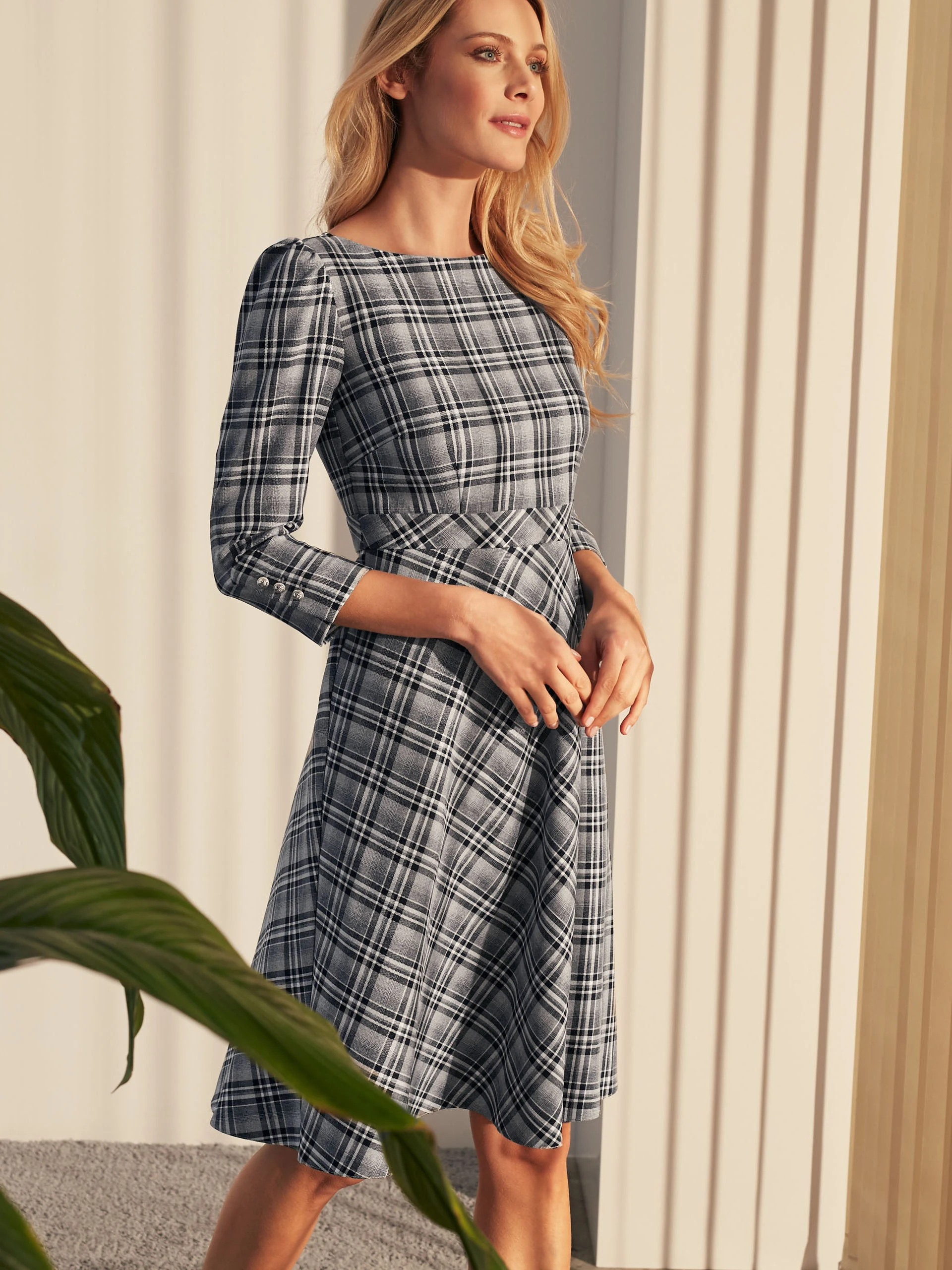 CHECKERED DRESS