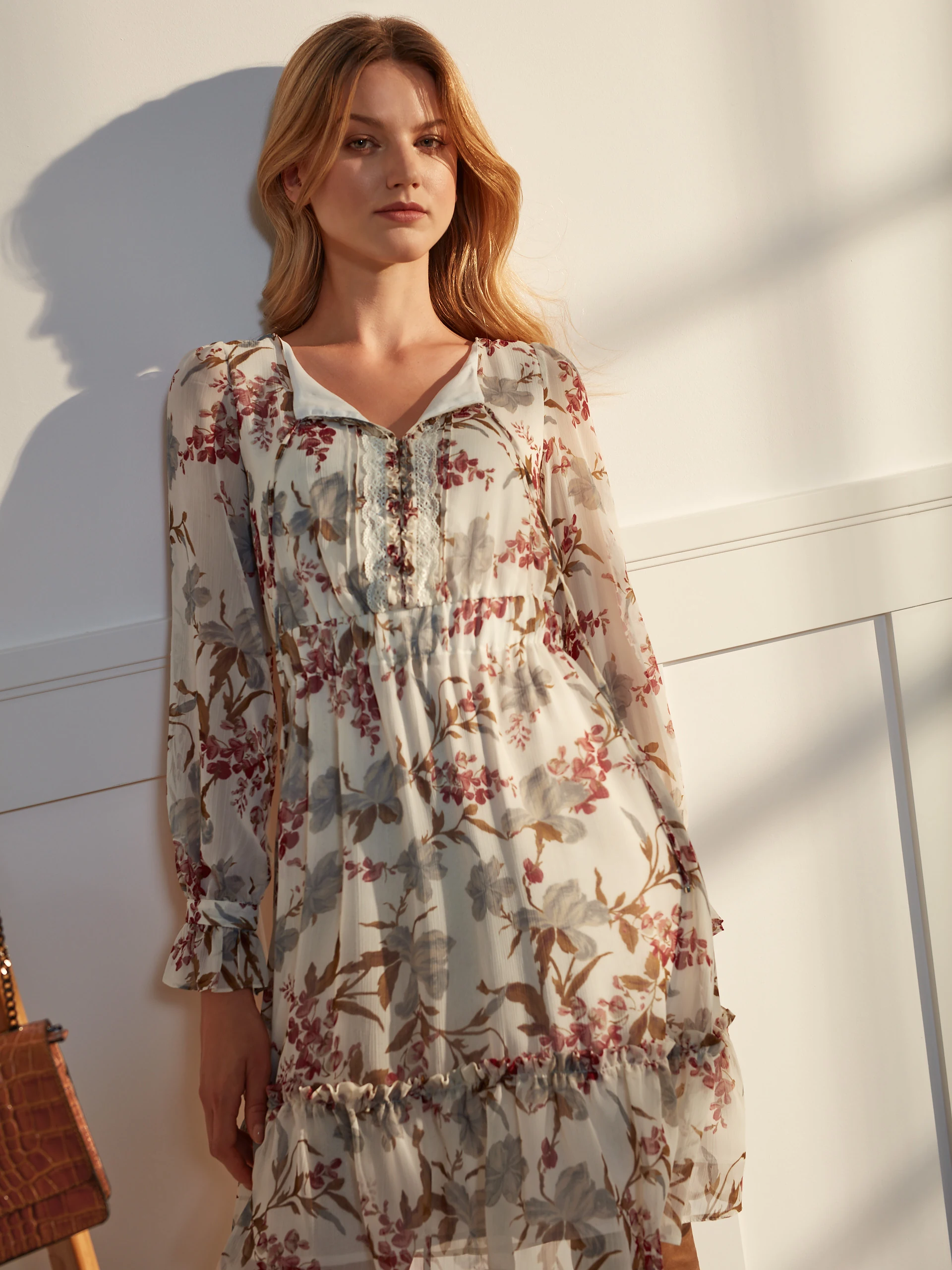 FLORAL PATTERN DRESS
