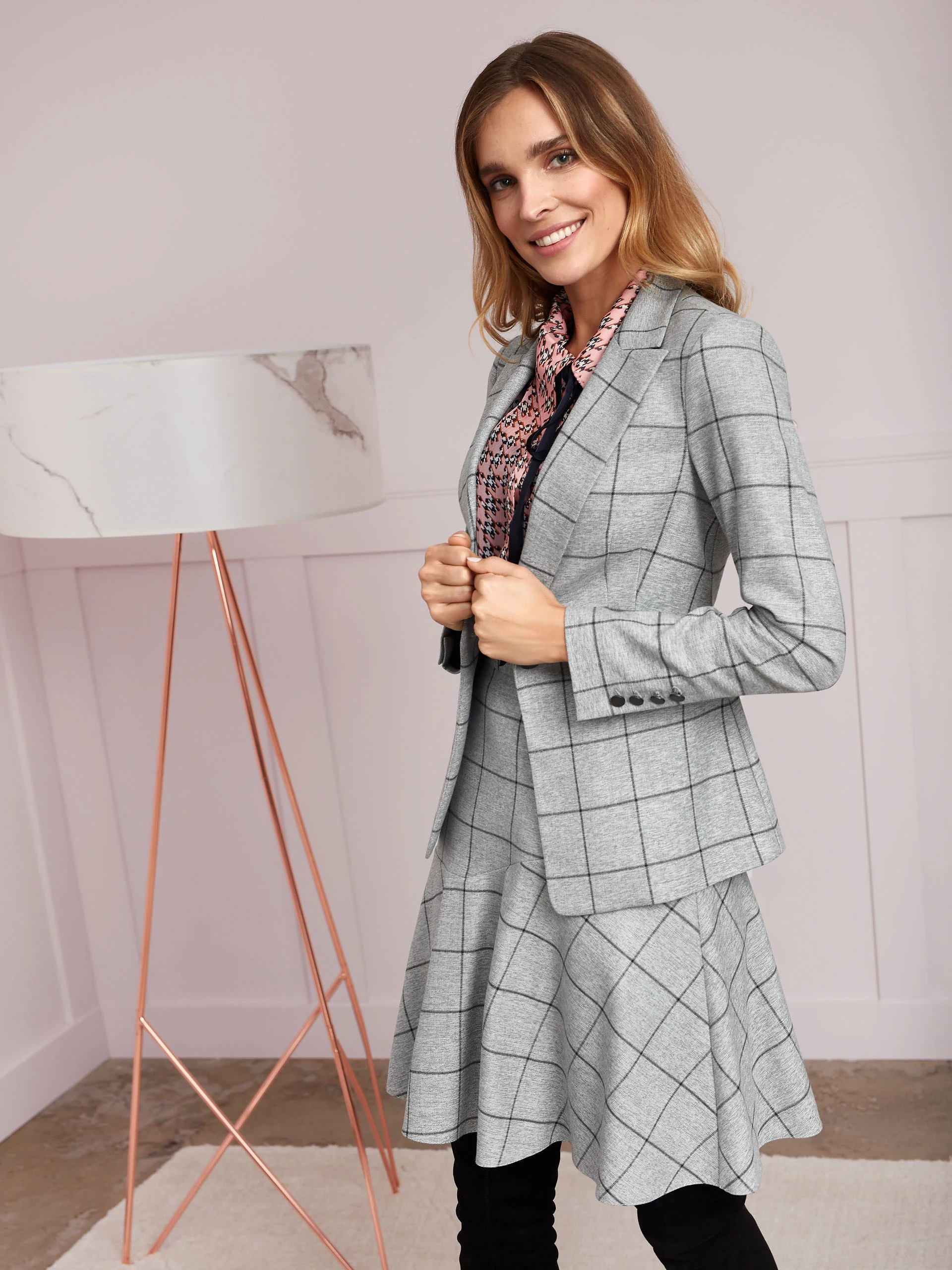 CHECKERED JACKET