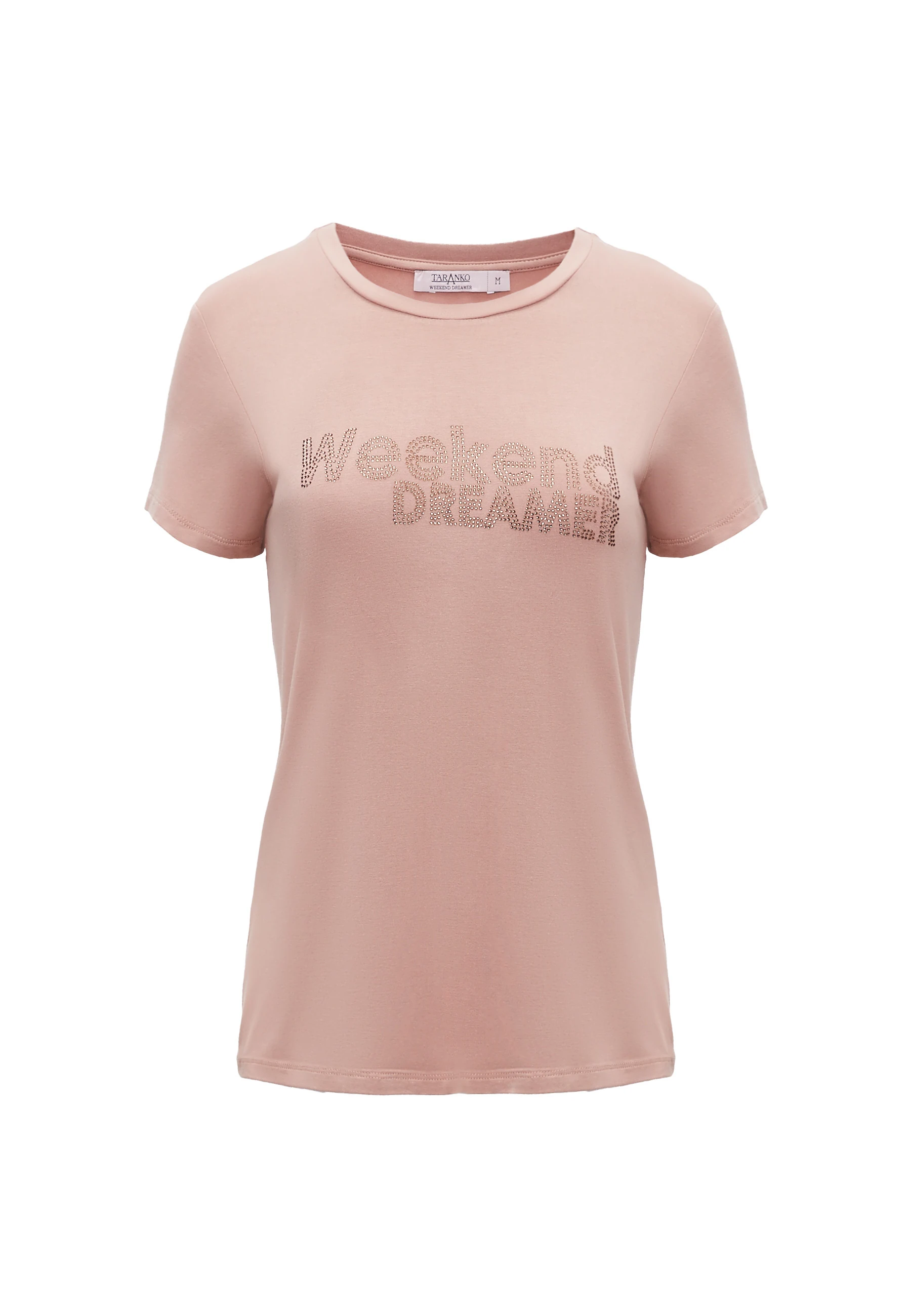 BEIGE BLOUSE WITH APPLIQUE