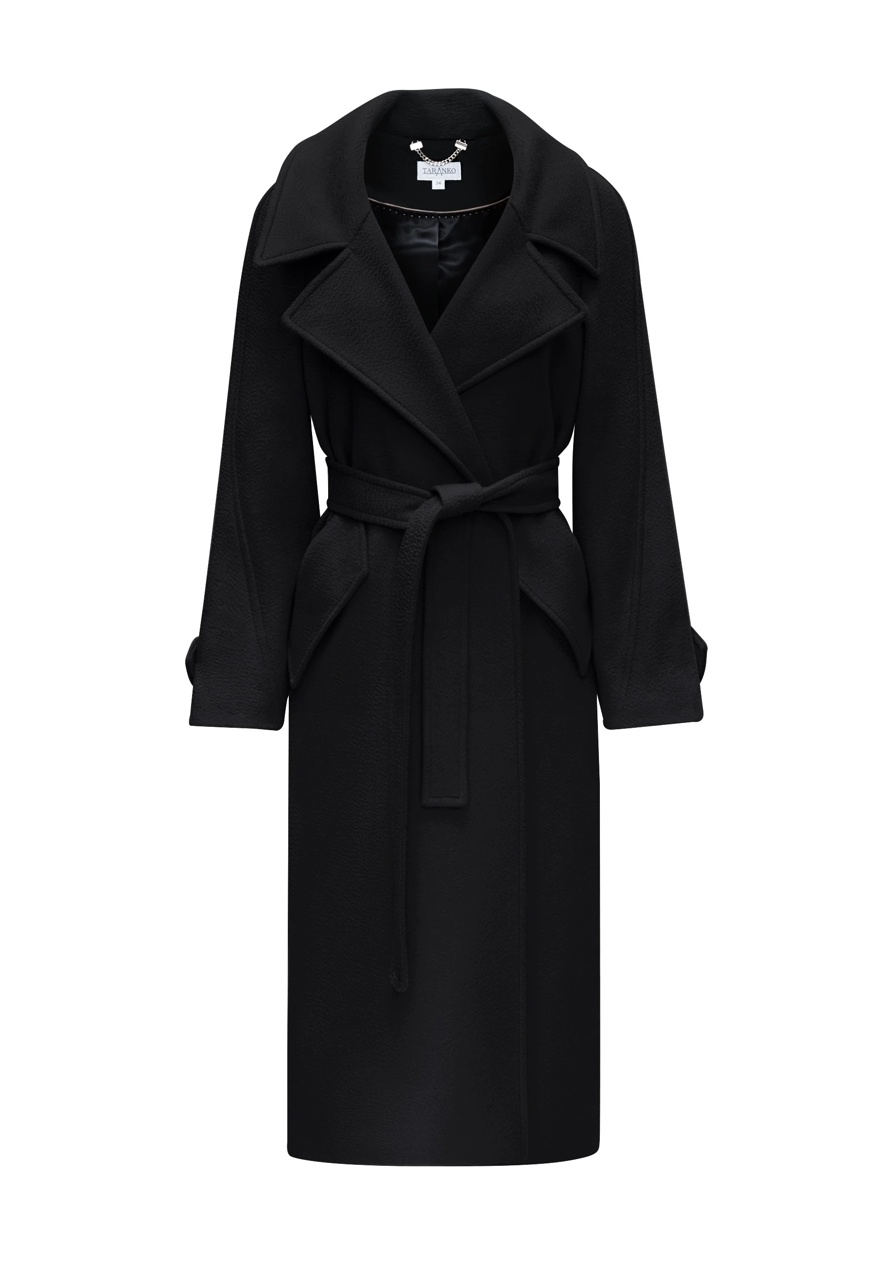 OVERSIZED COAT WITH ZIBELLINO EFFECT