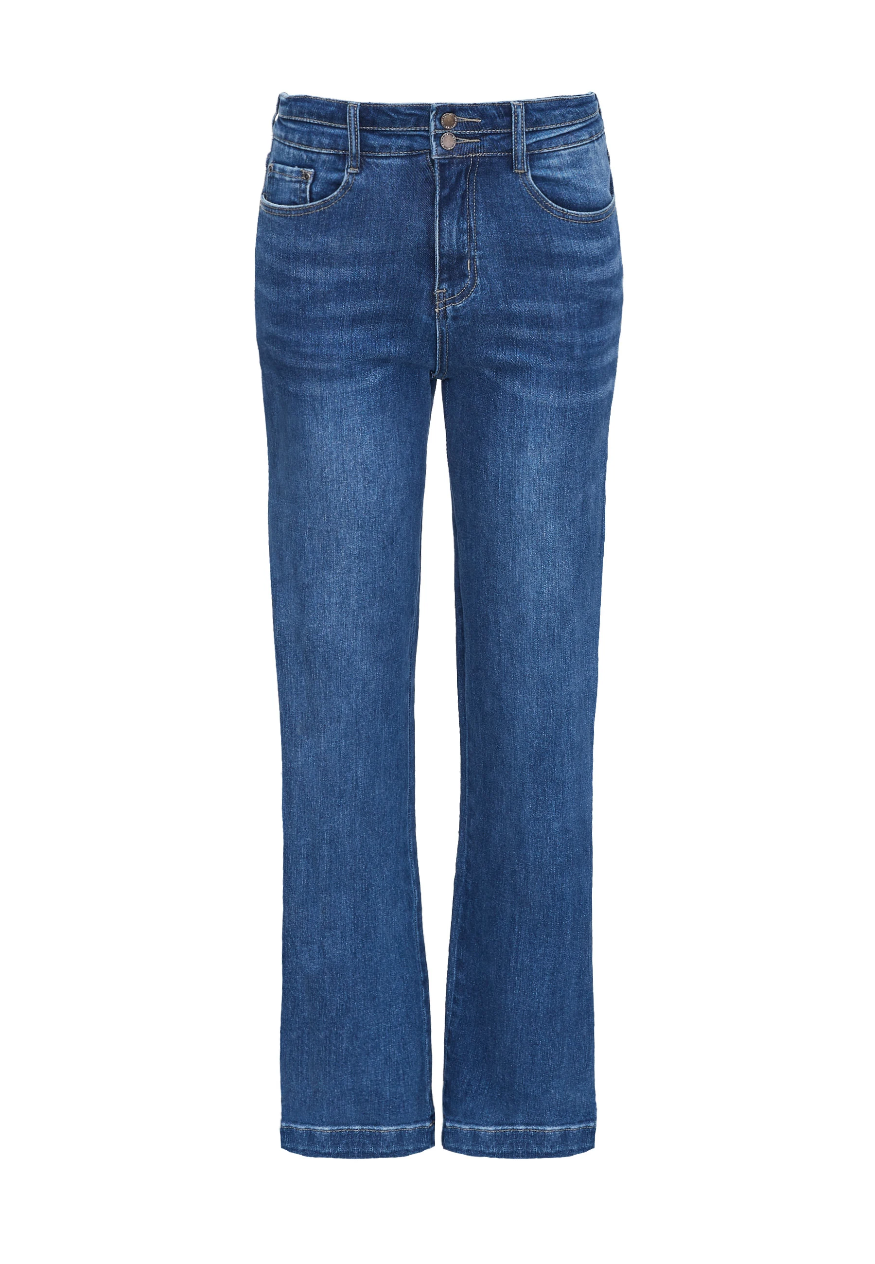 DENIM PANTS WITH WIDE LEG