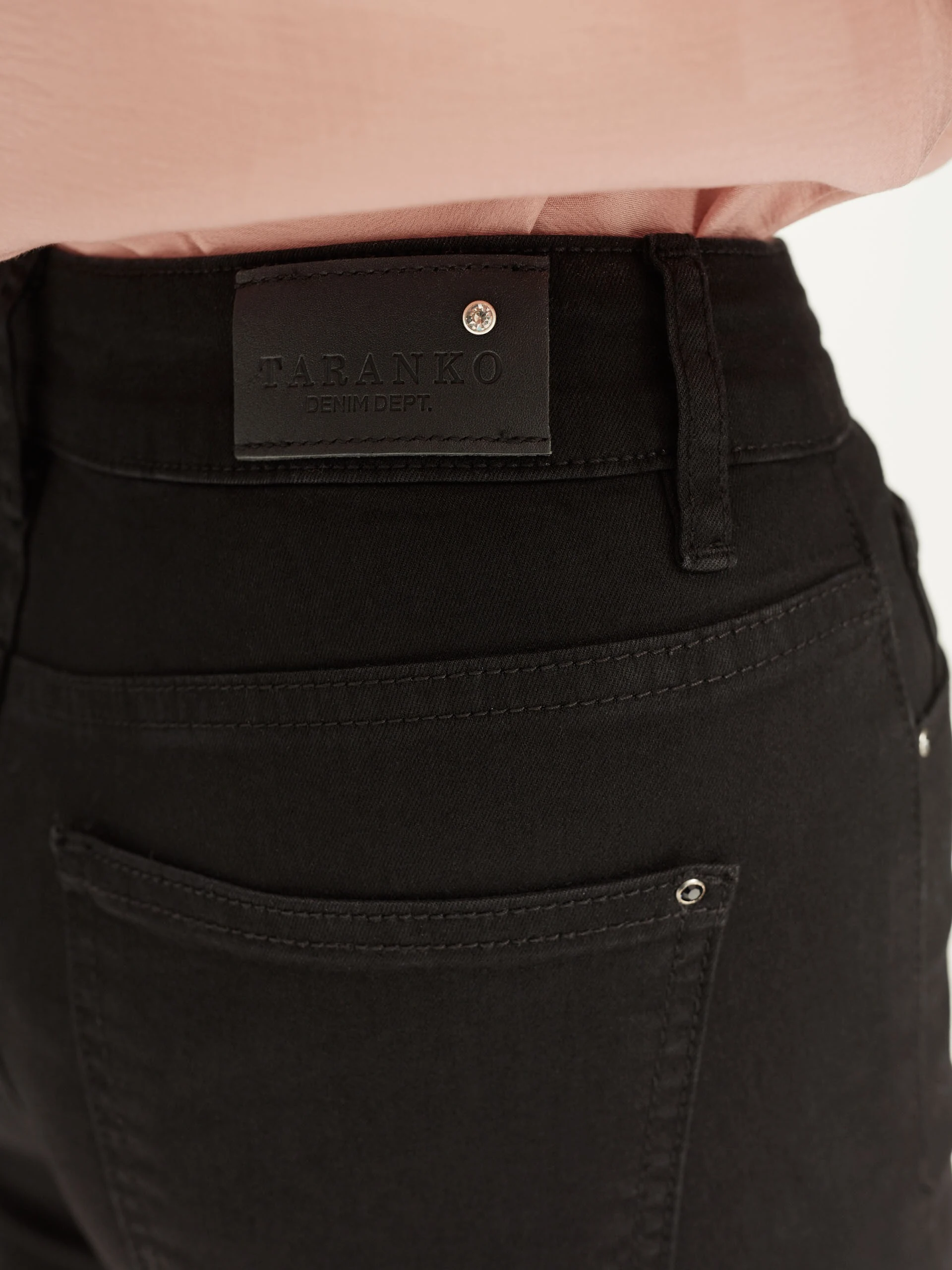 Black pants with wide legs