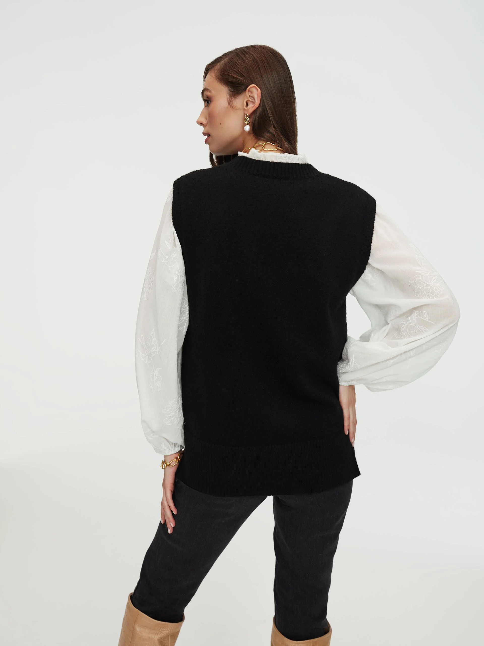 Black vest