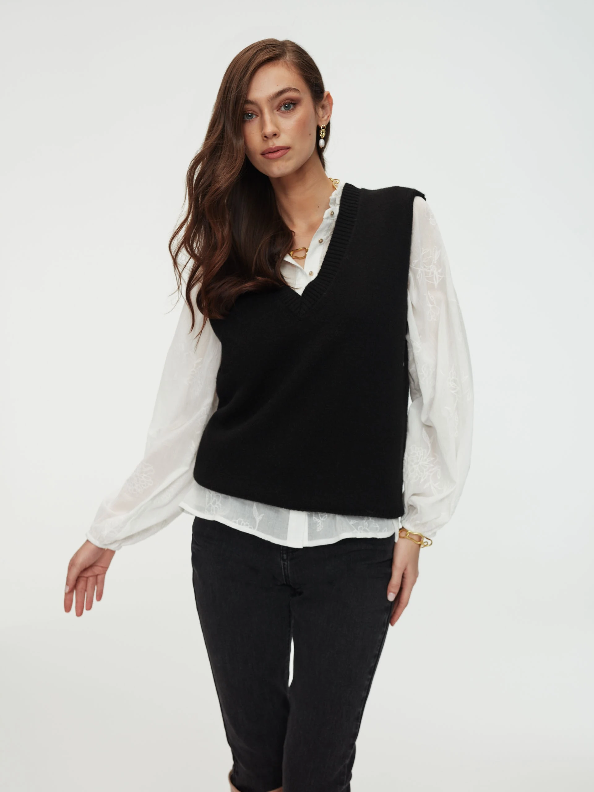 Black vest