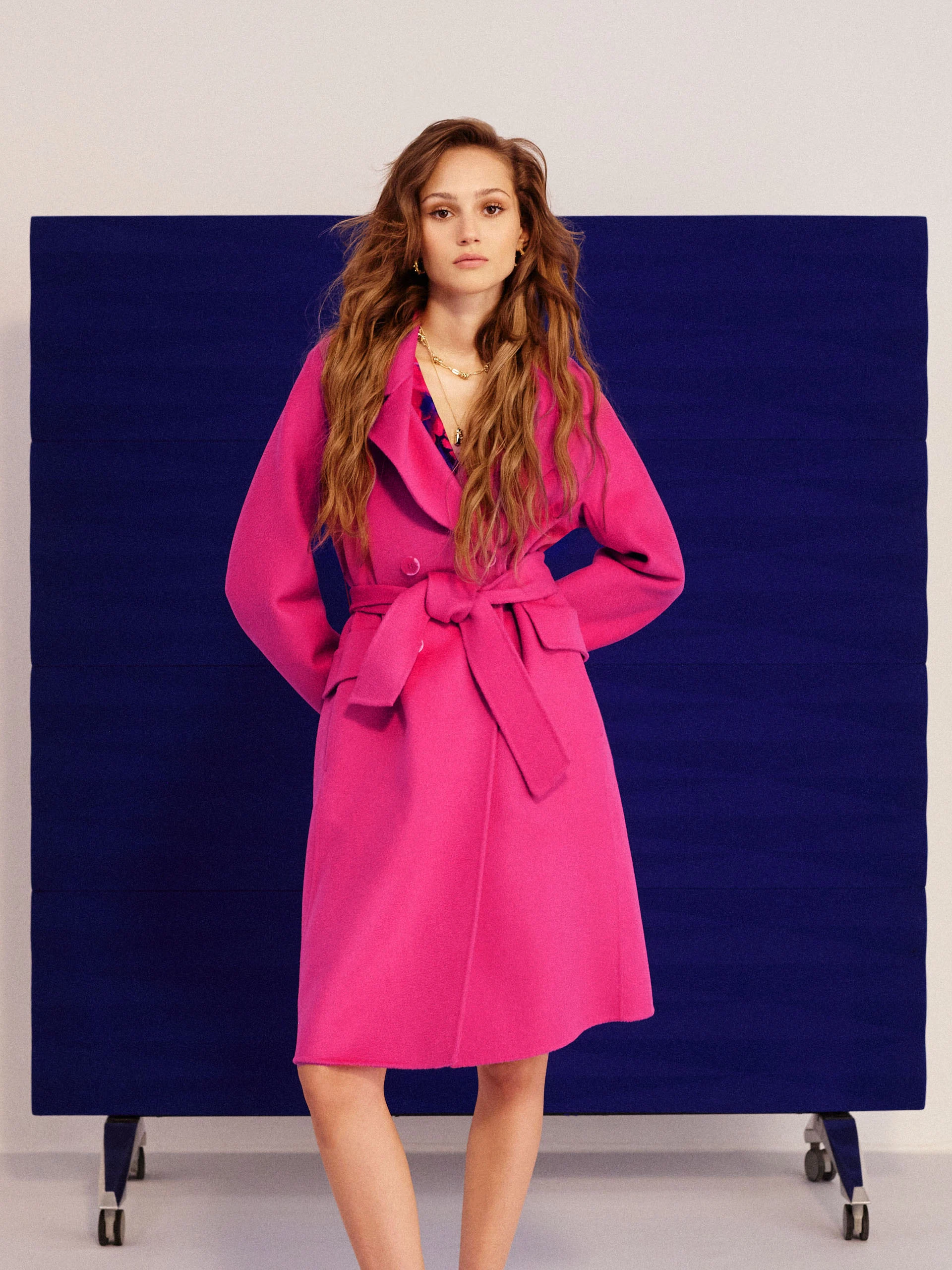 Pink coat