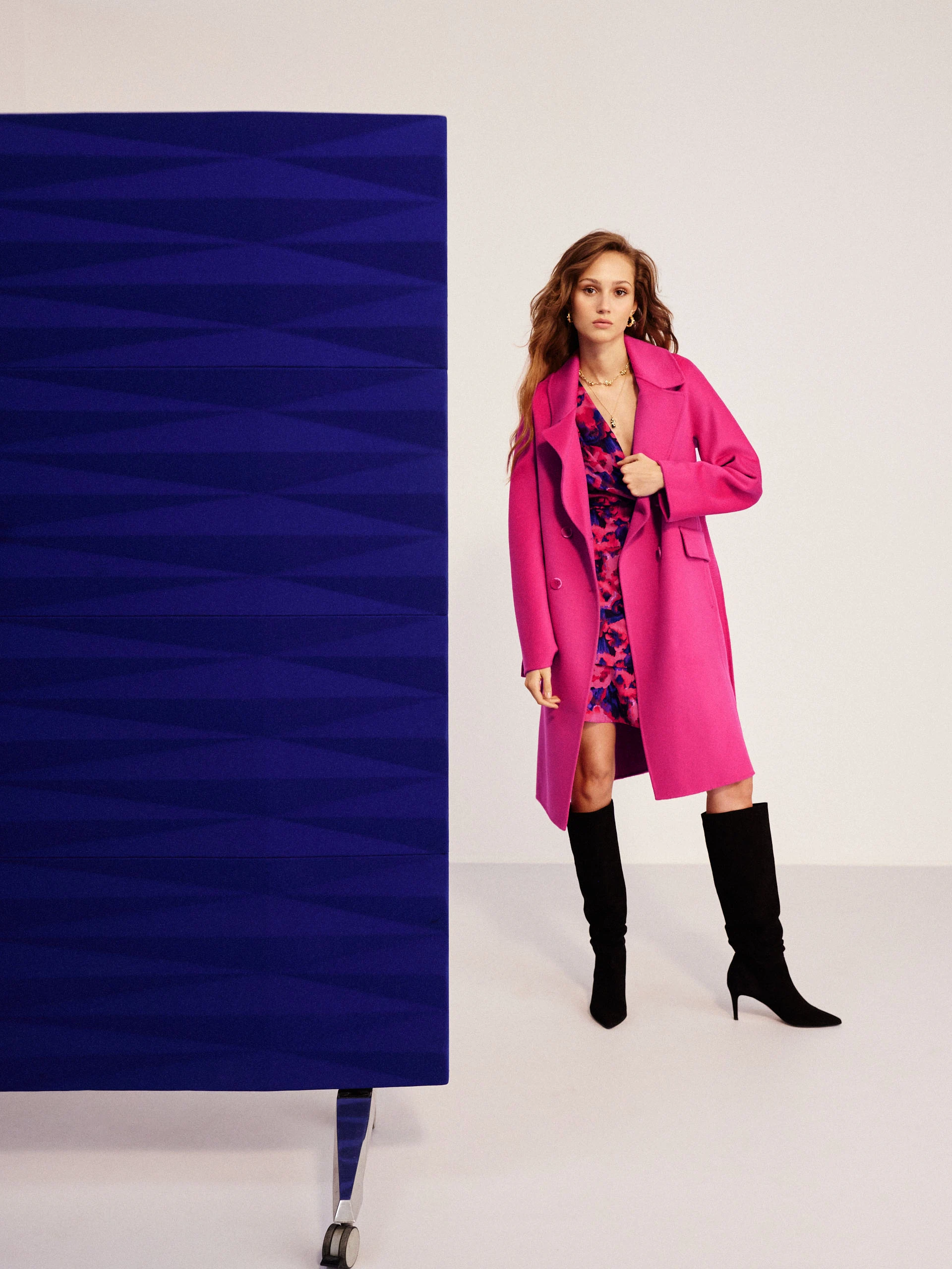 Pink coat