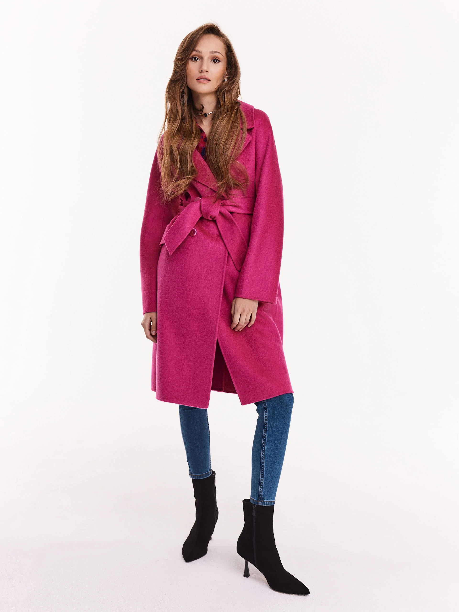 Pink coat