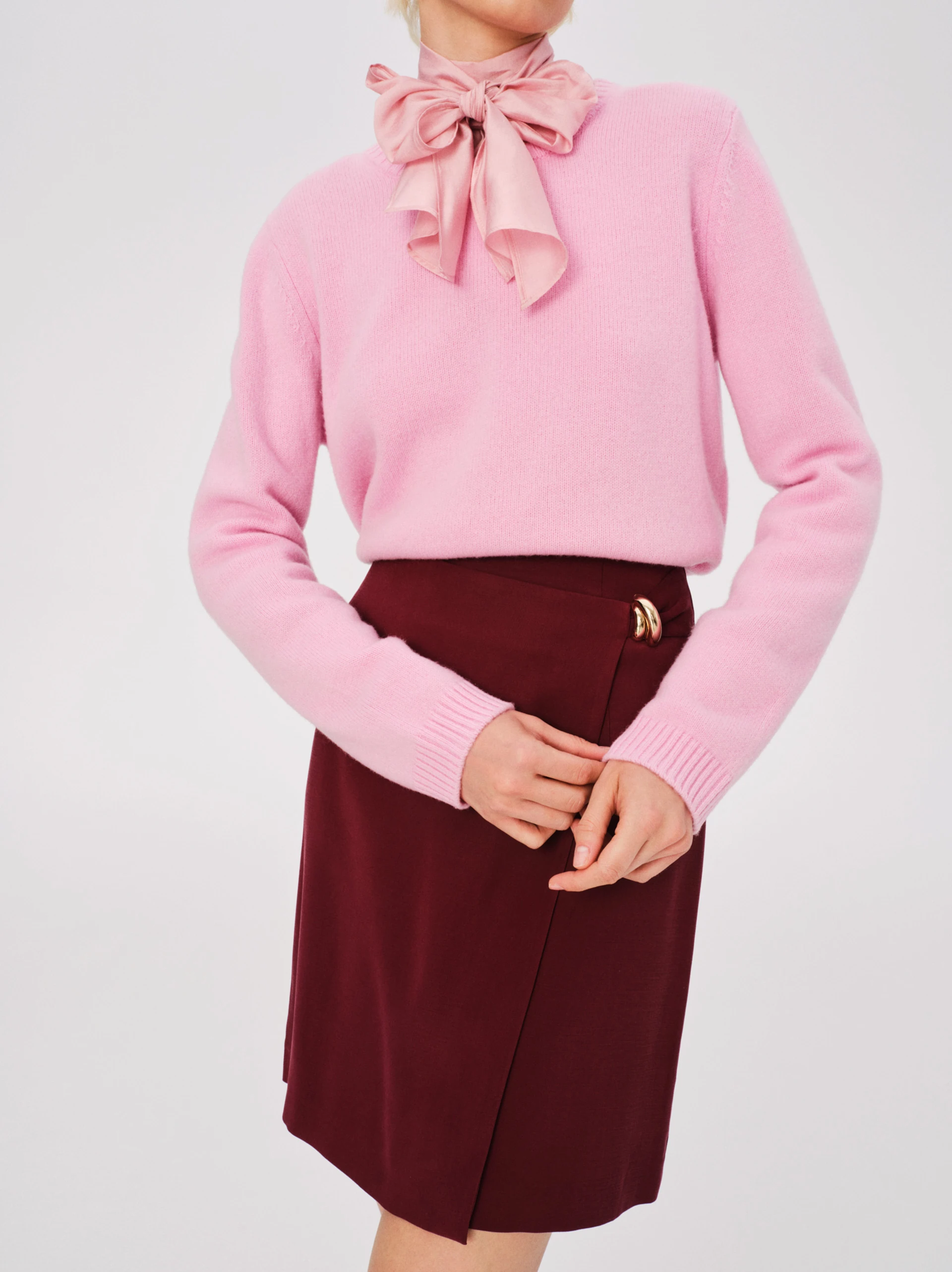 Light pink wool sweater