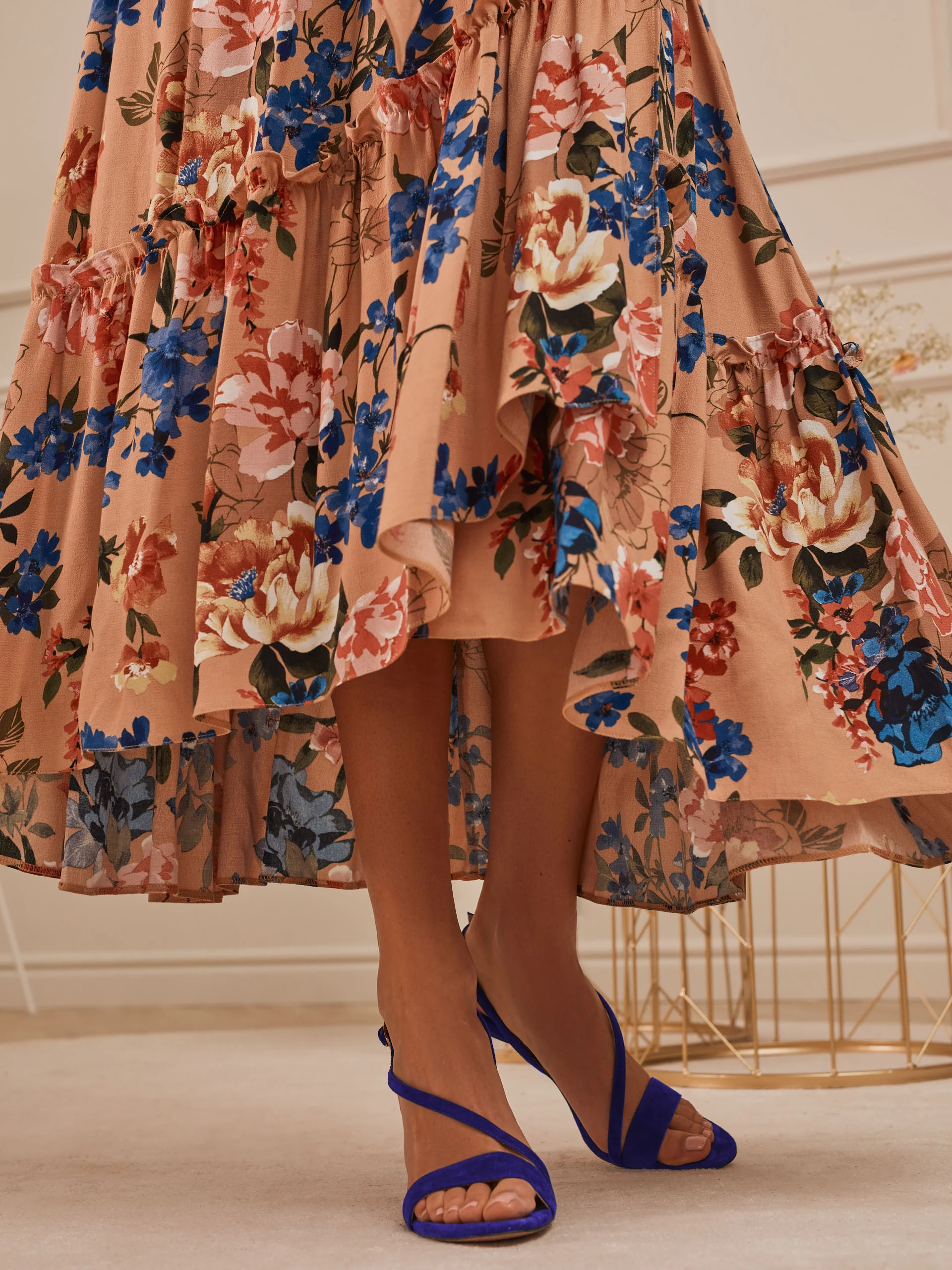 ENVELOPE FLORAL DRESS
