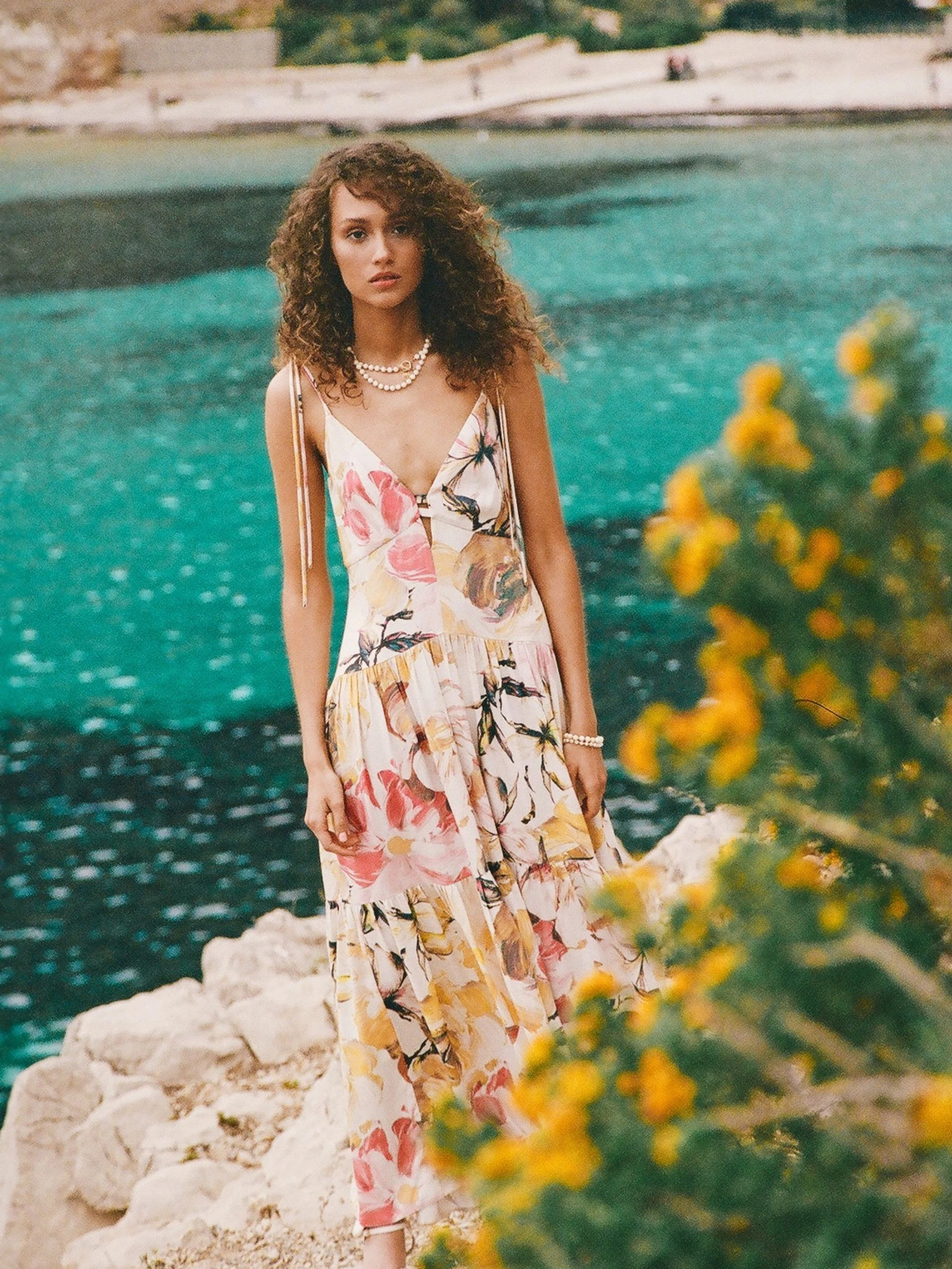 FLORAL MAXI DRESS