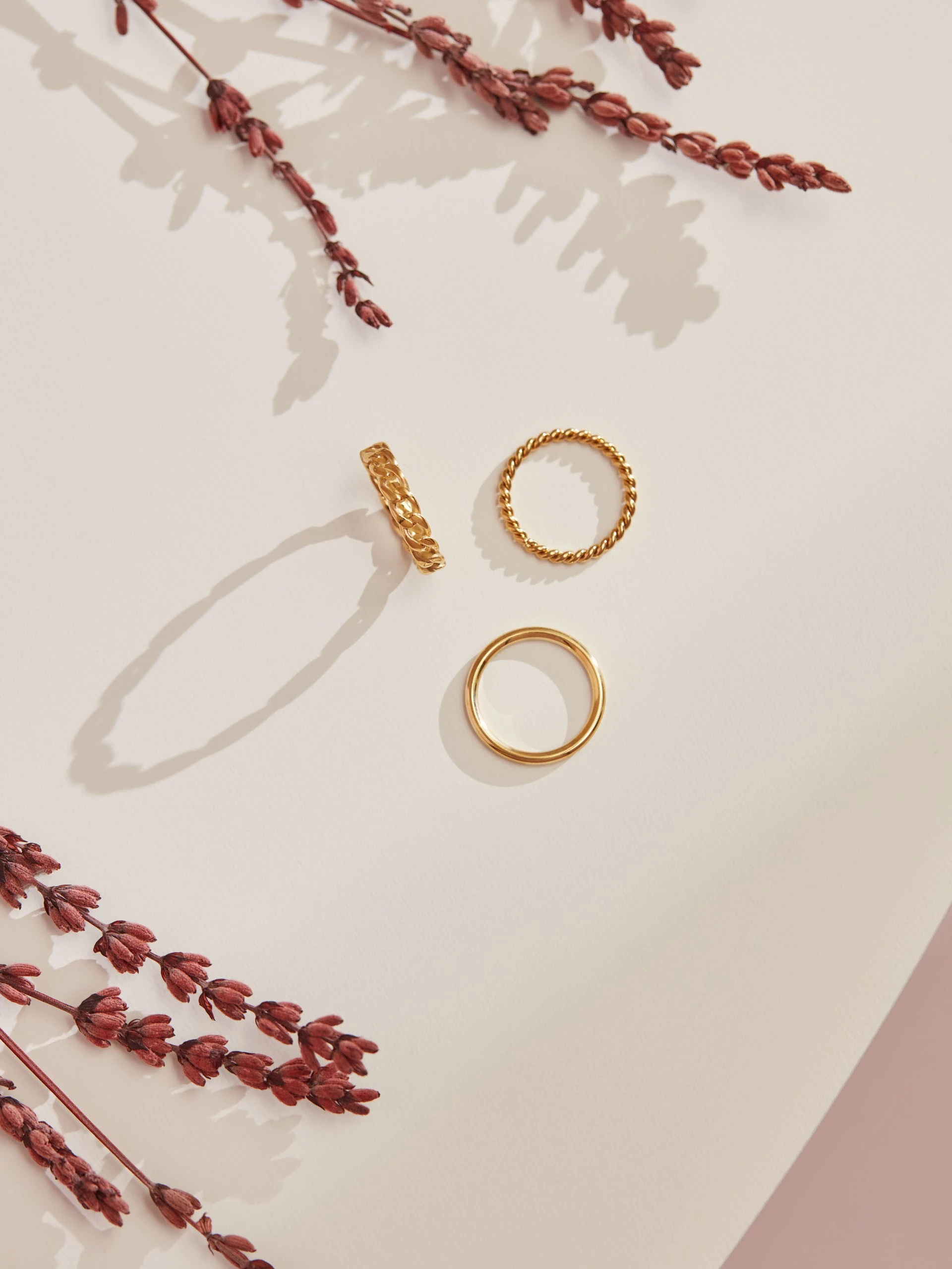 SET OF DELICATE RINGS