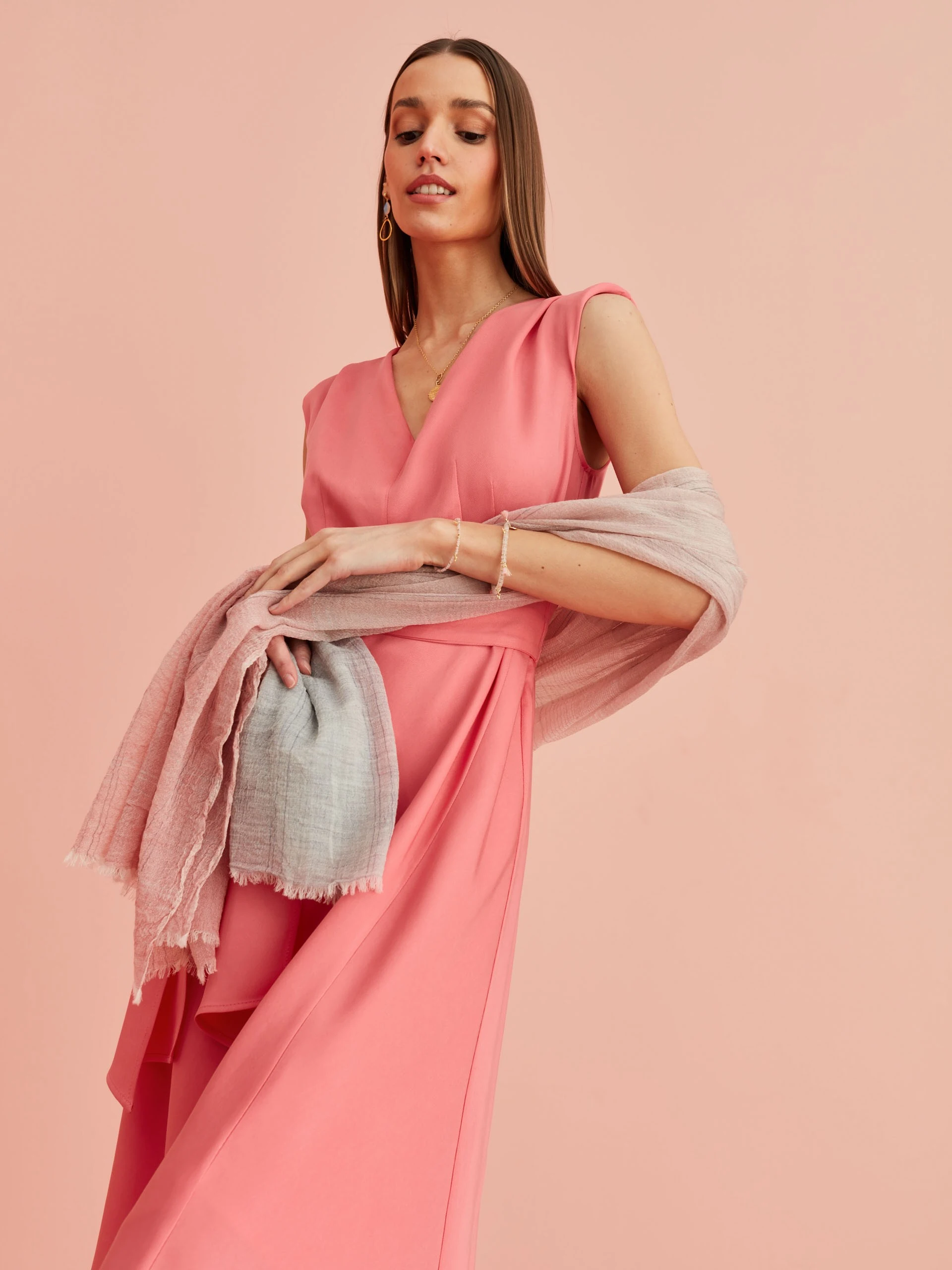 CASHMERE PINK SCARF