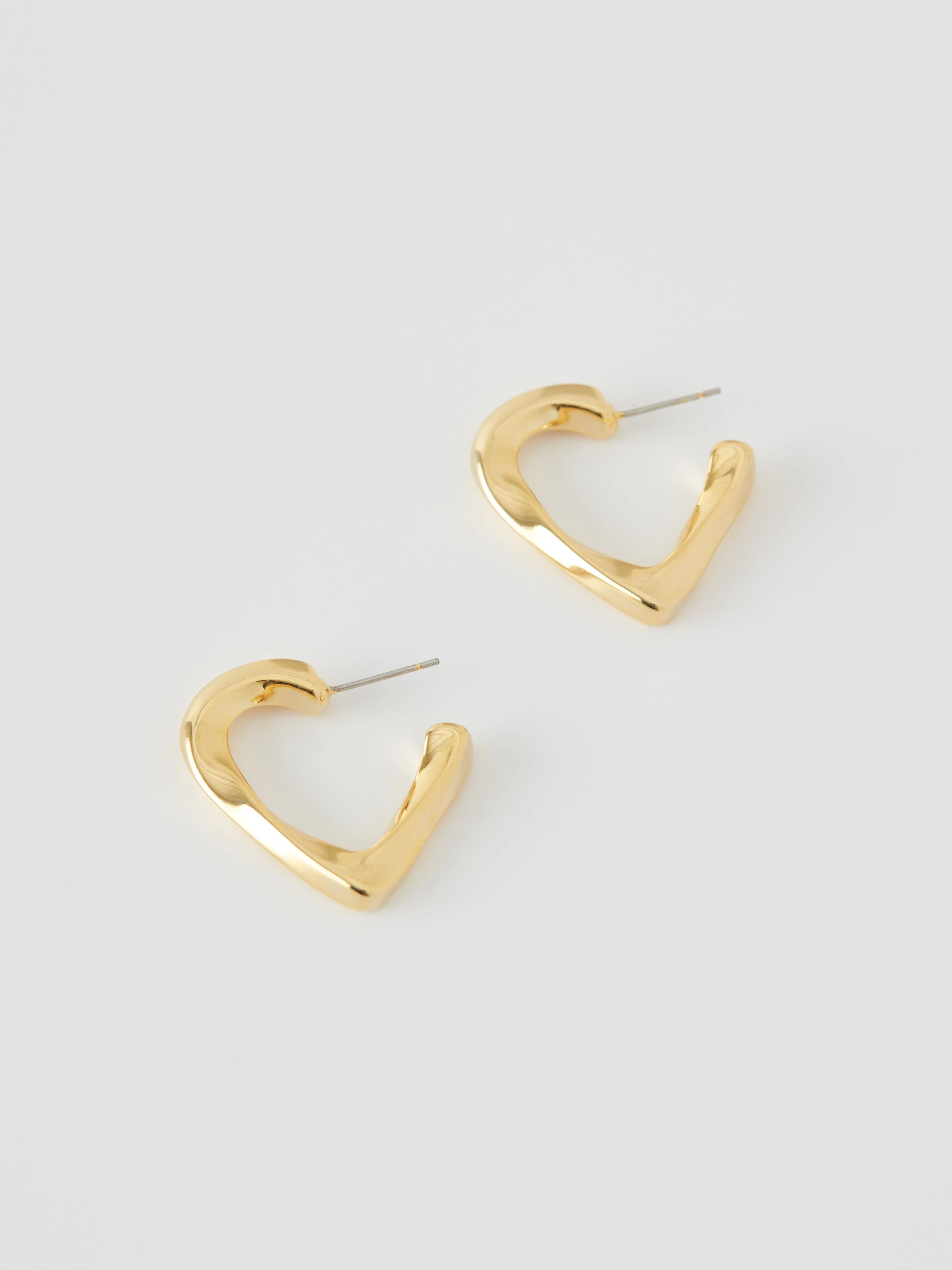 Heart-shaped earrings