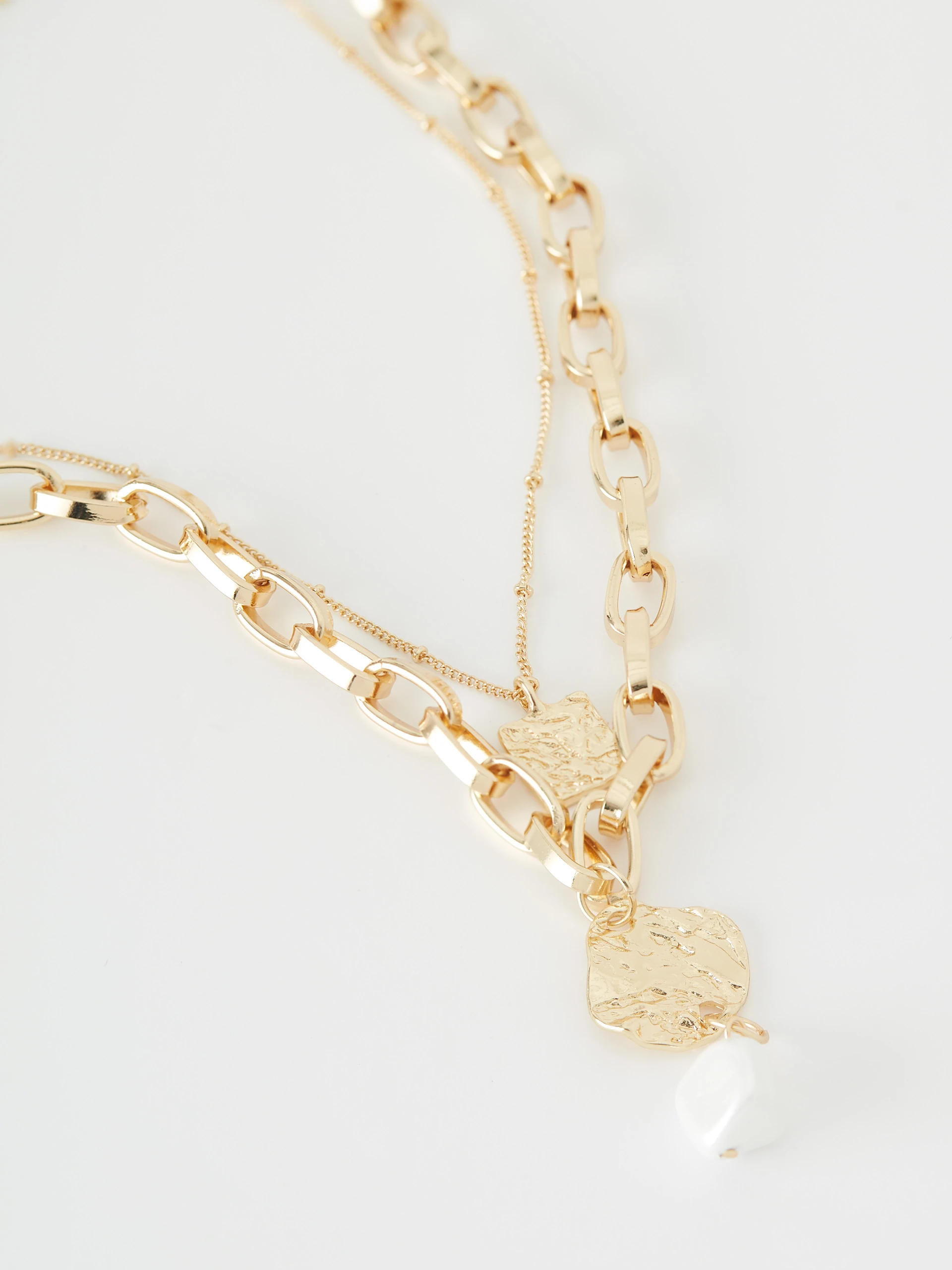 Cascade pendant necklace