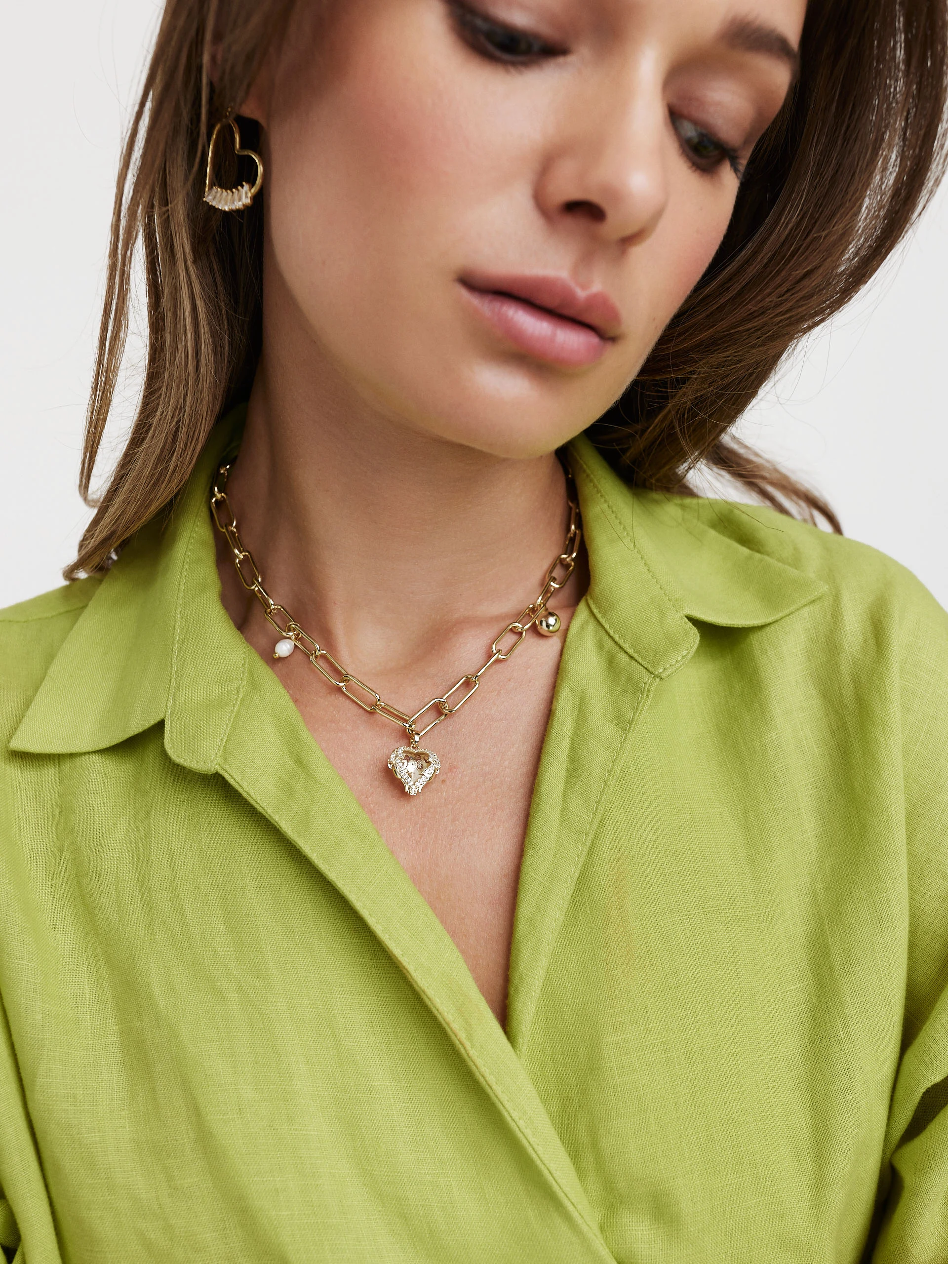 Necklace with pendants
