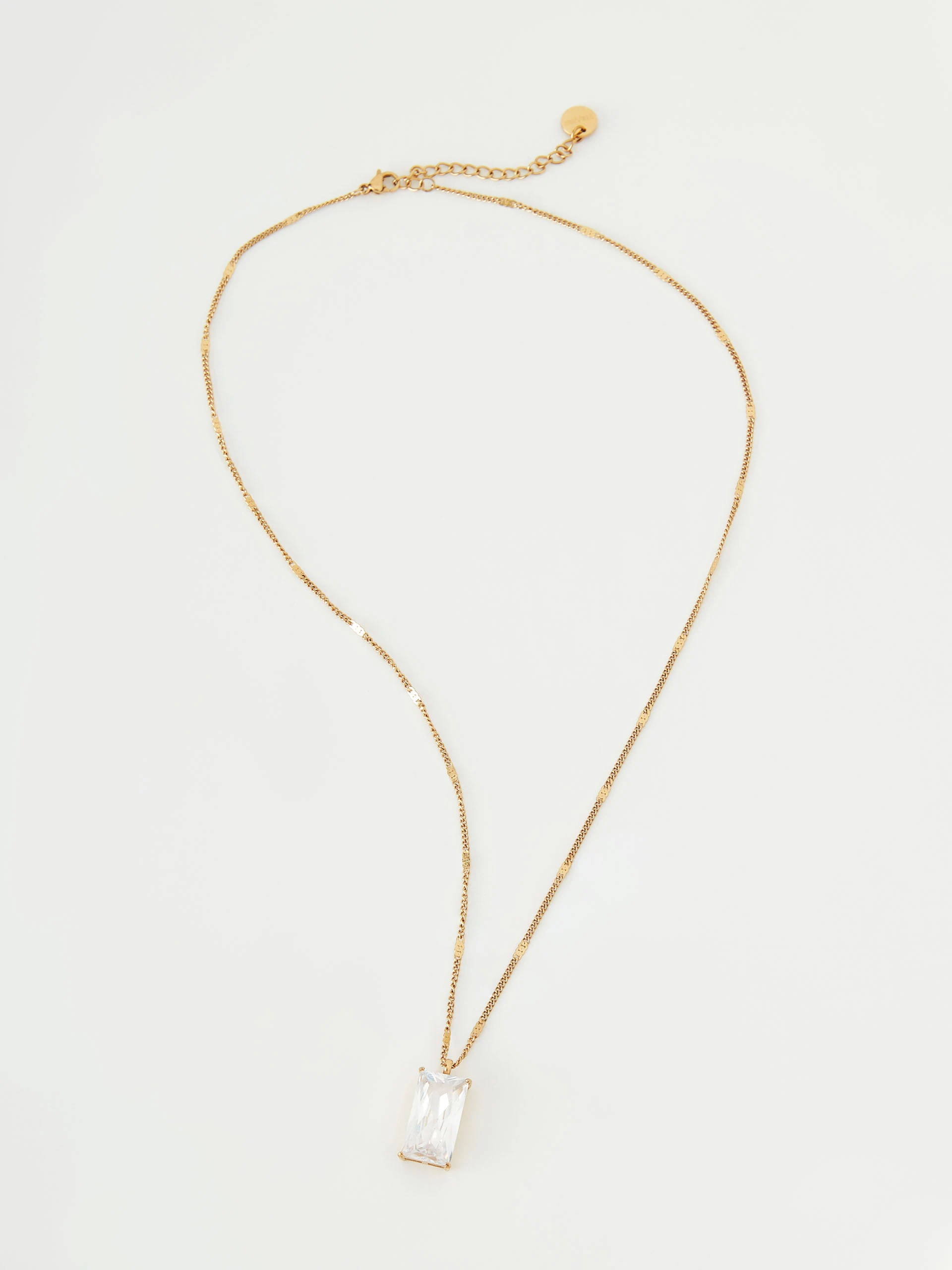 Necklace with a delicate pendant