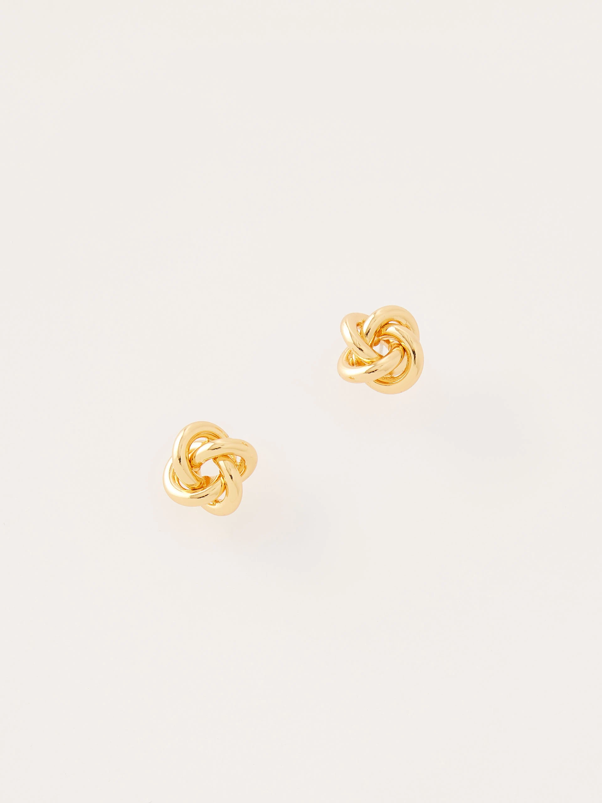 Elegant earrings on sticks
