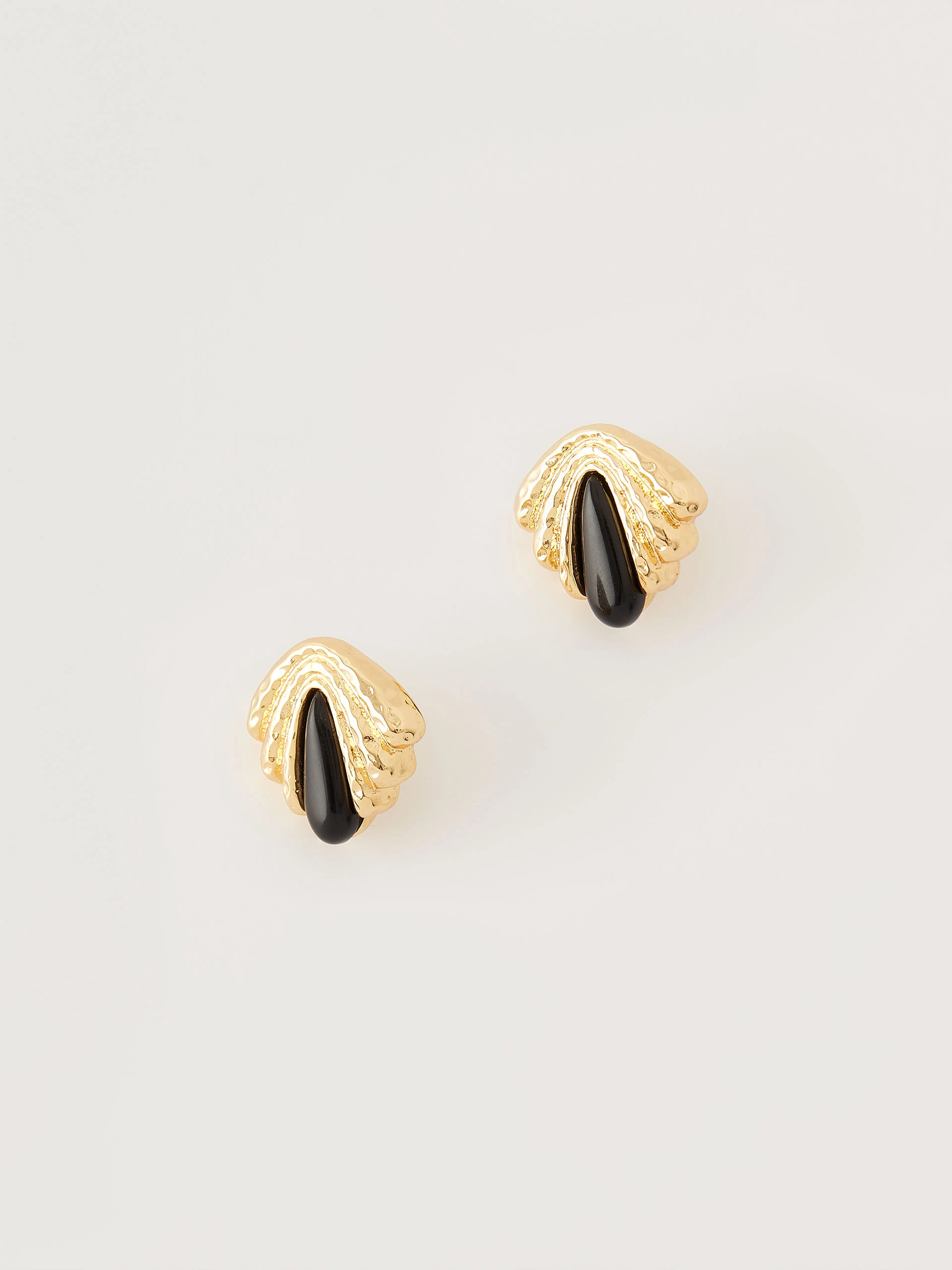 Elegant earrings on sticks