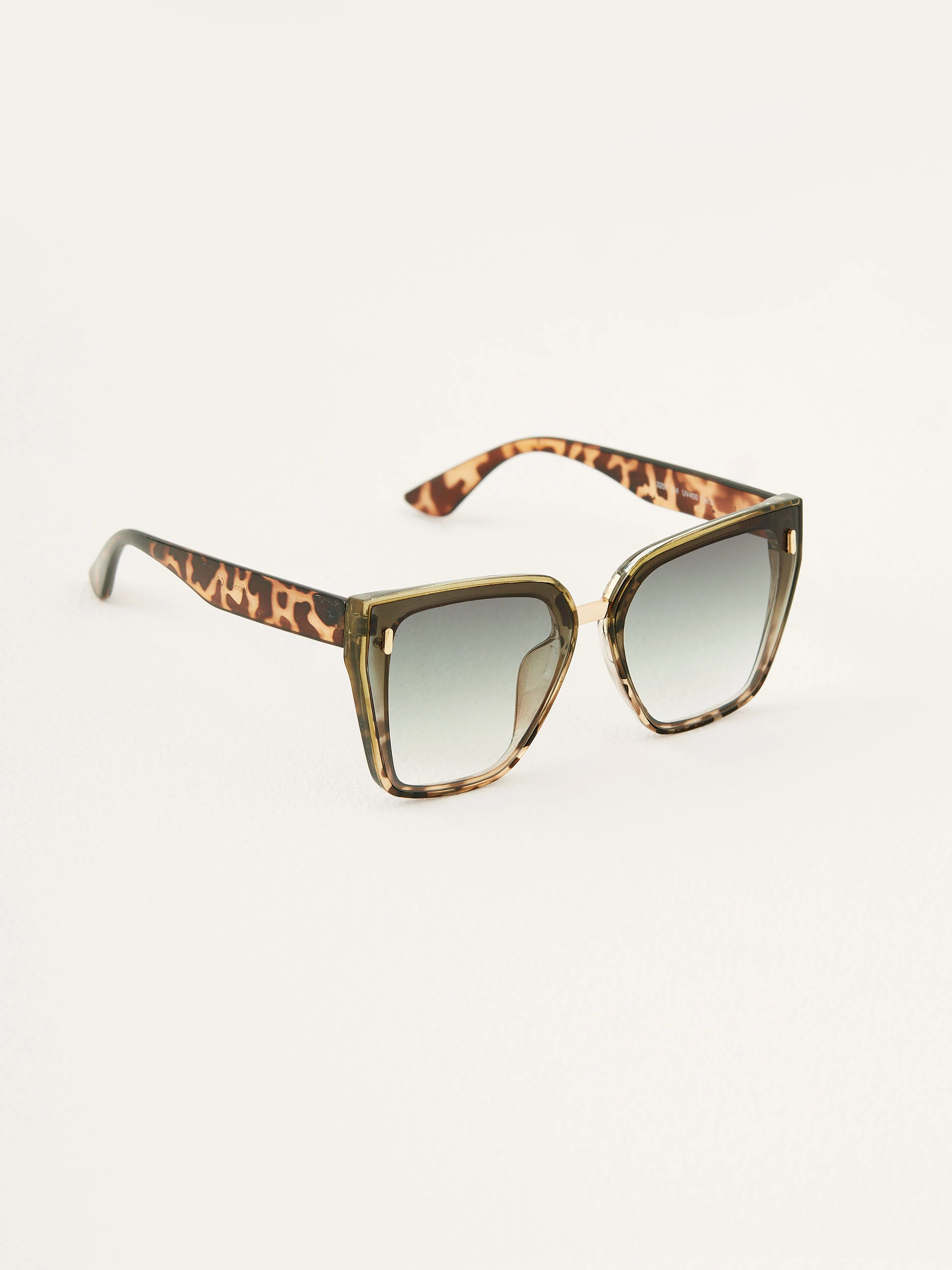 Decorative sunglasses in chrysalis color