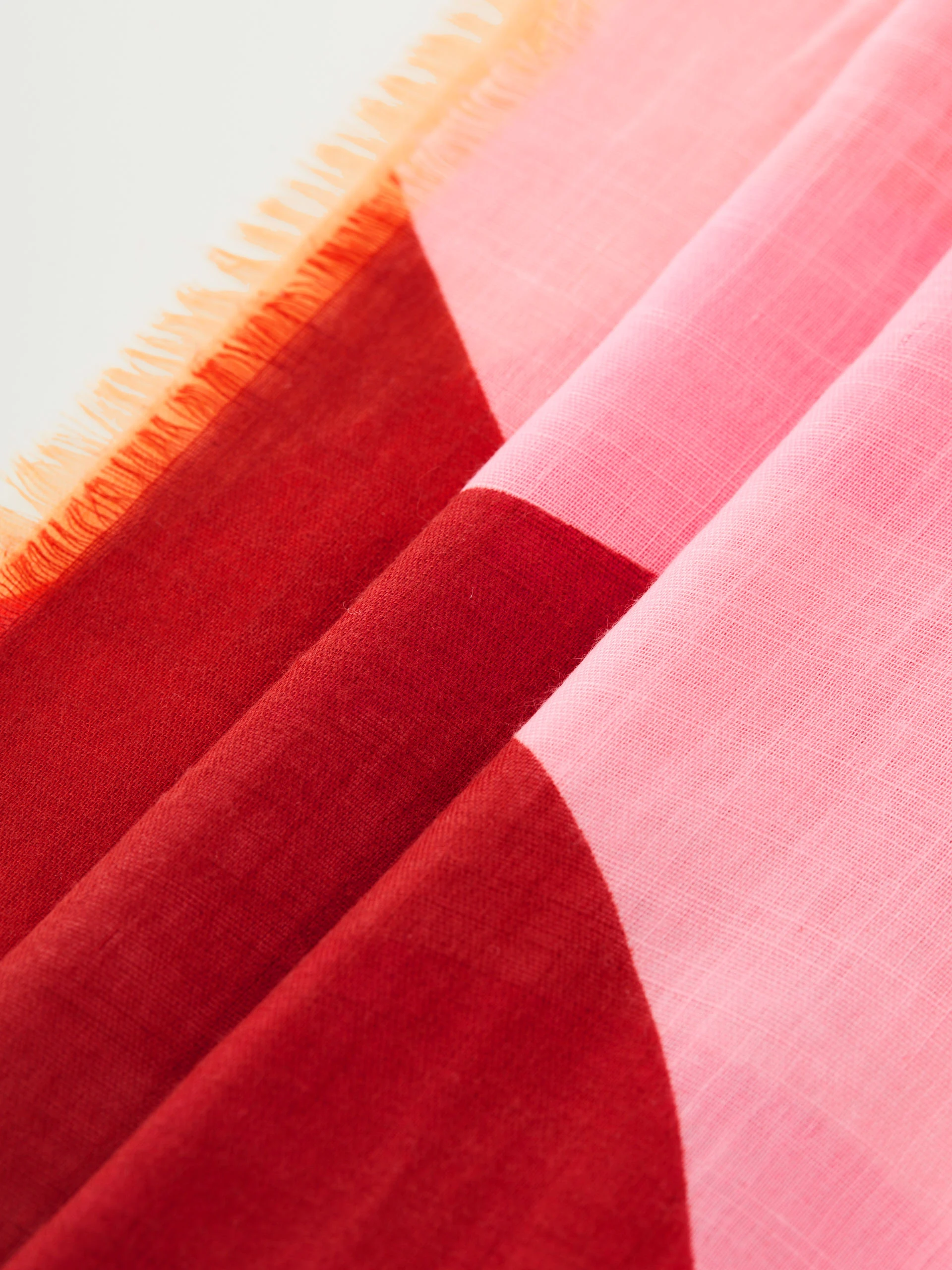 Colorful patterned viscose shawl