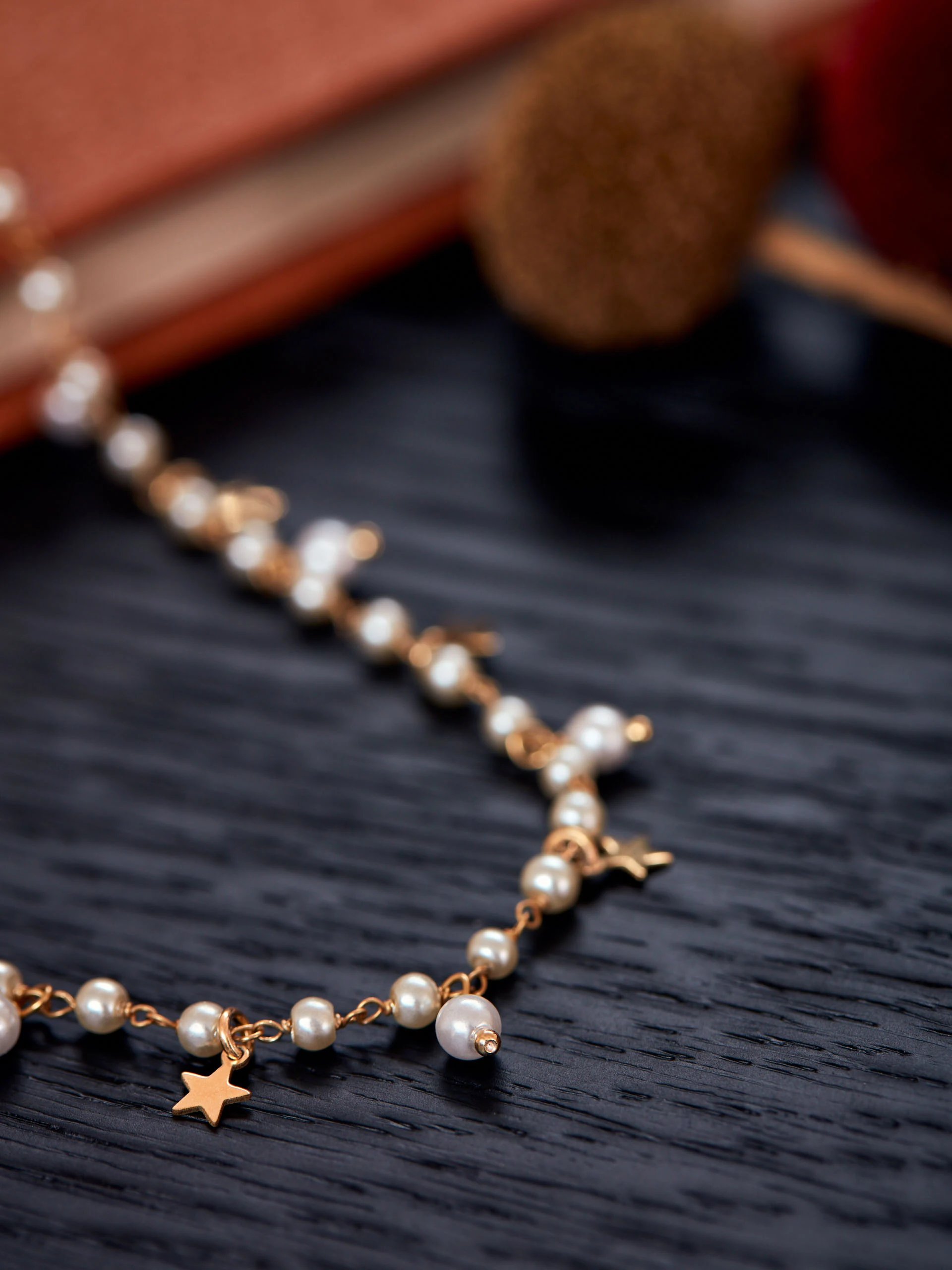 GOLD PLATED PEARL NECKLACE